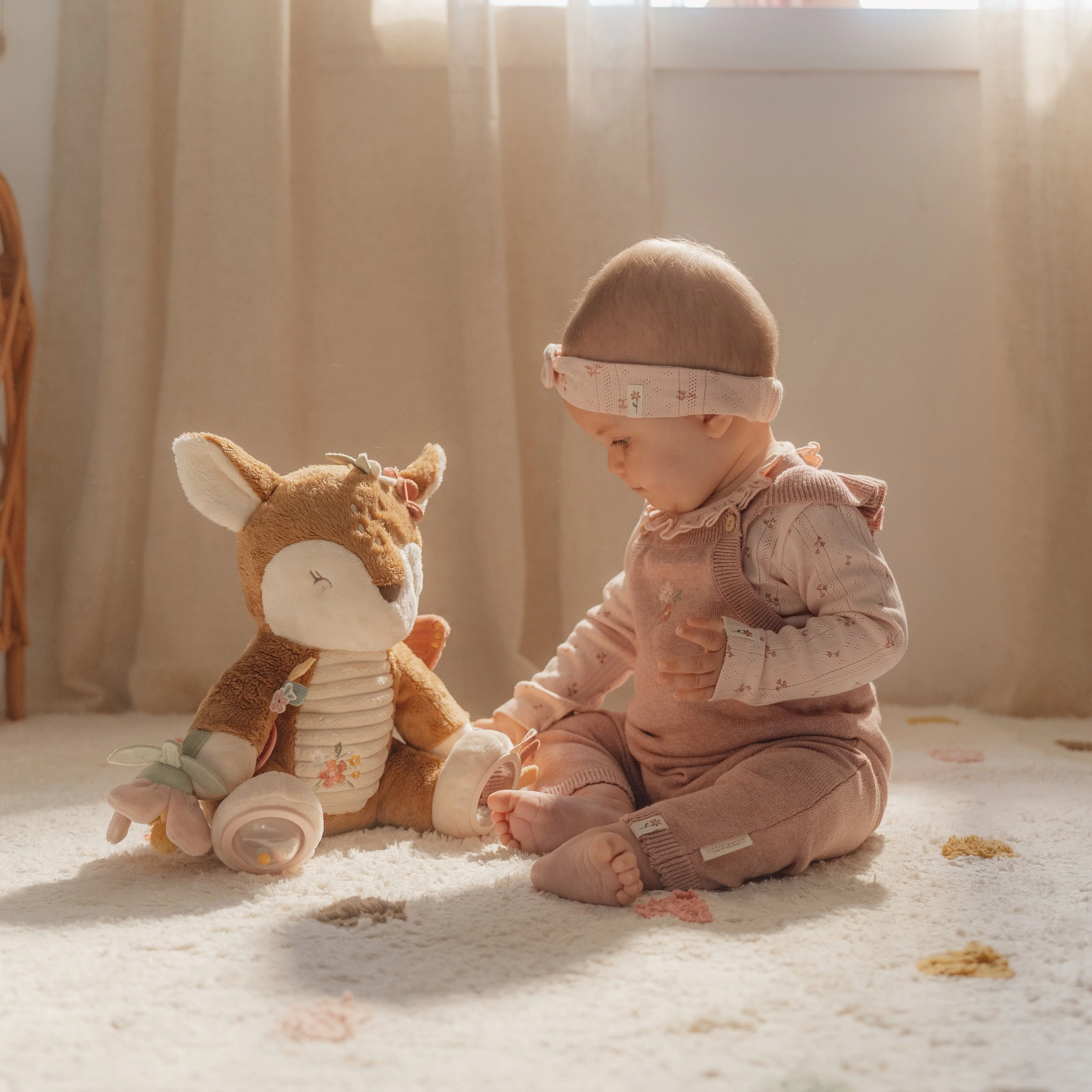 Soft Activity Deer Plush Toy - Fairy Garden - Image 6