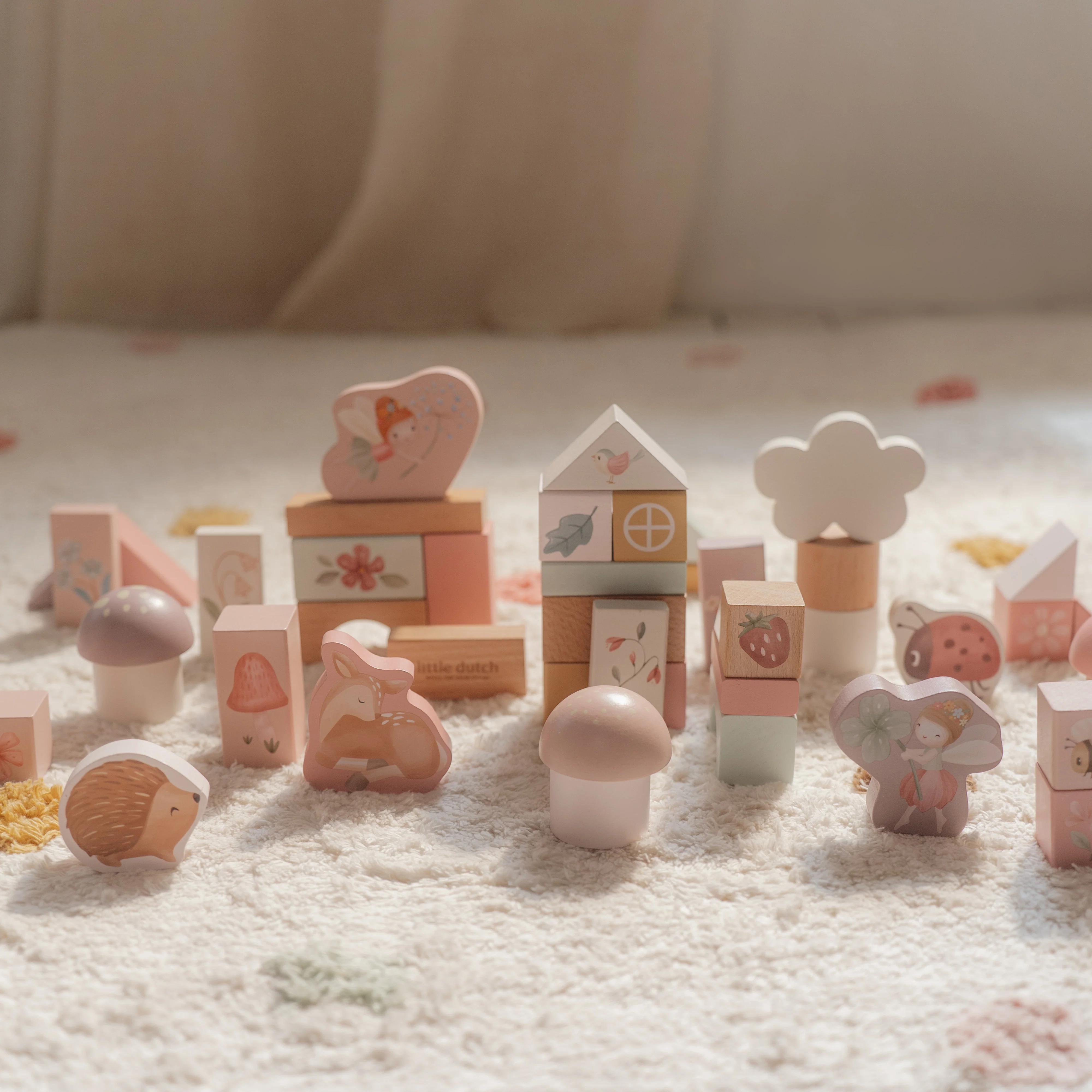 Wooden Building Block Set - Fairy Garden - Image 12