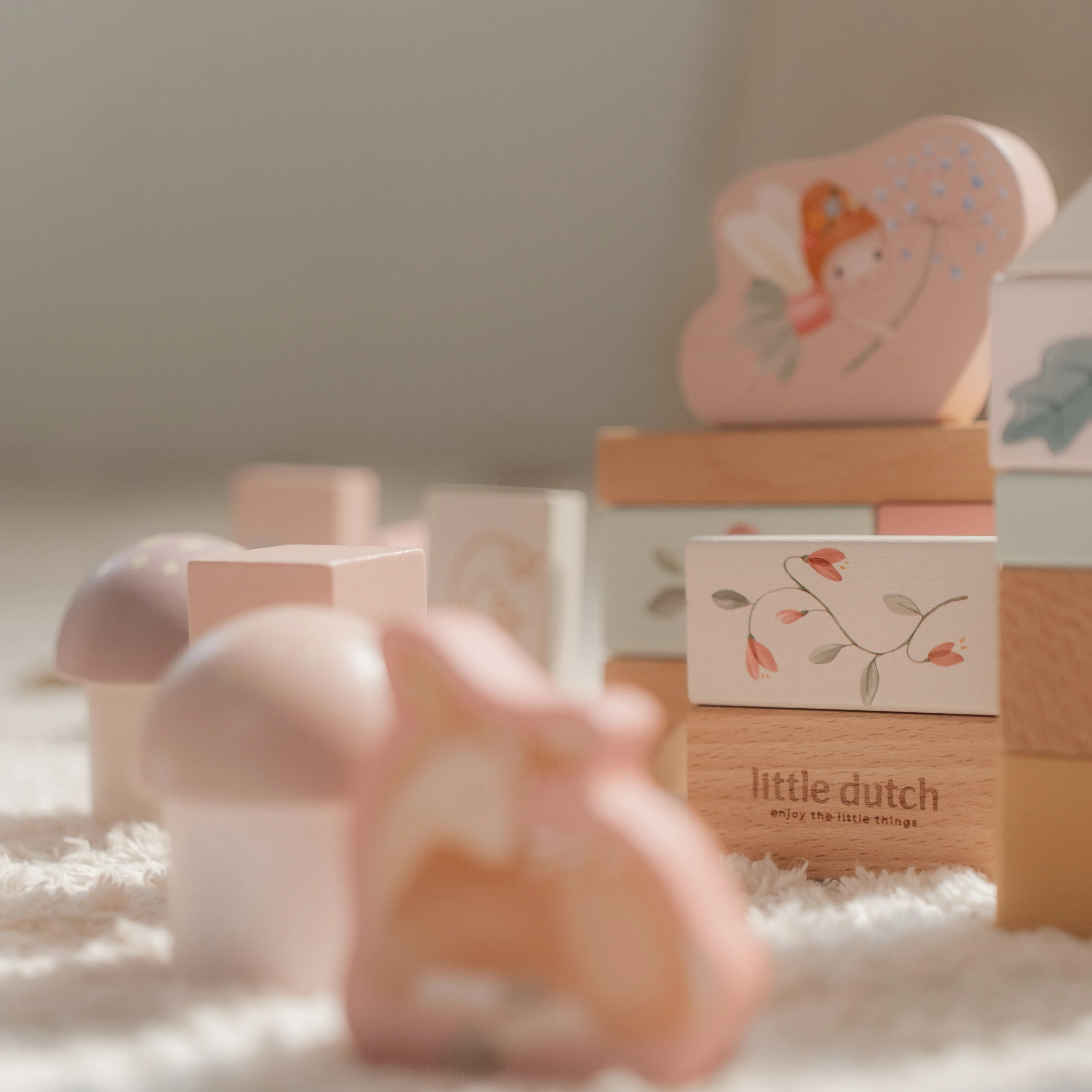 Wooden Building Block Set - Fairy Garden - Image 13