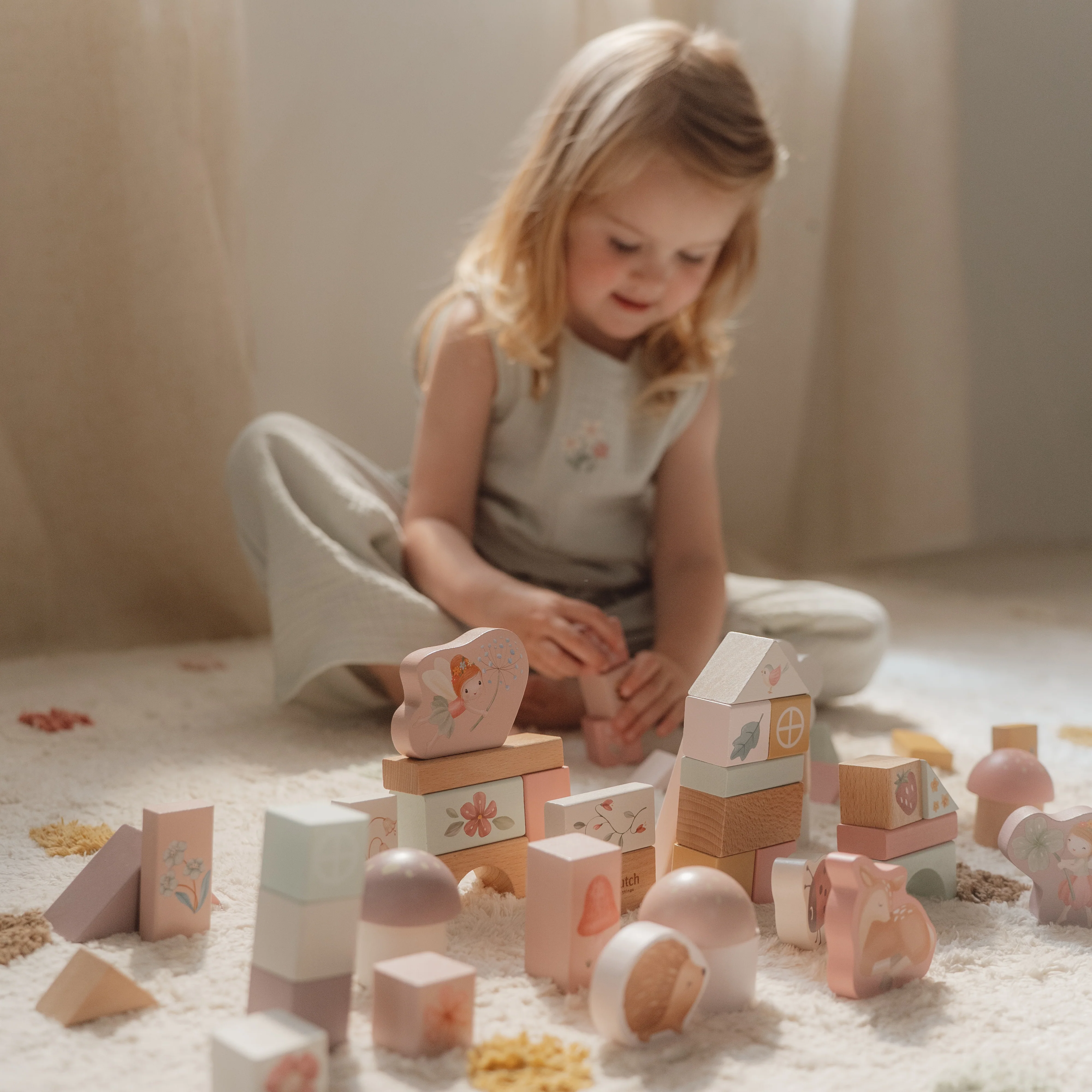Wooden Building Block Set - Fairy Garden - Image 5