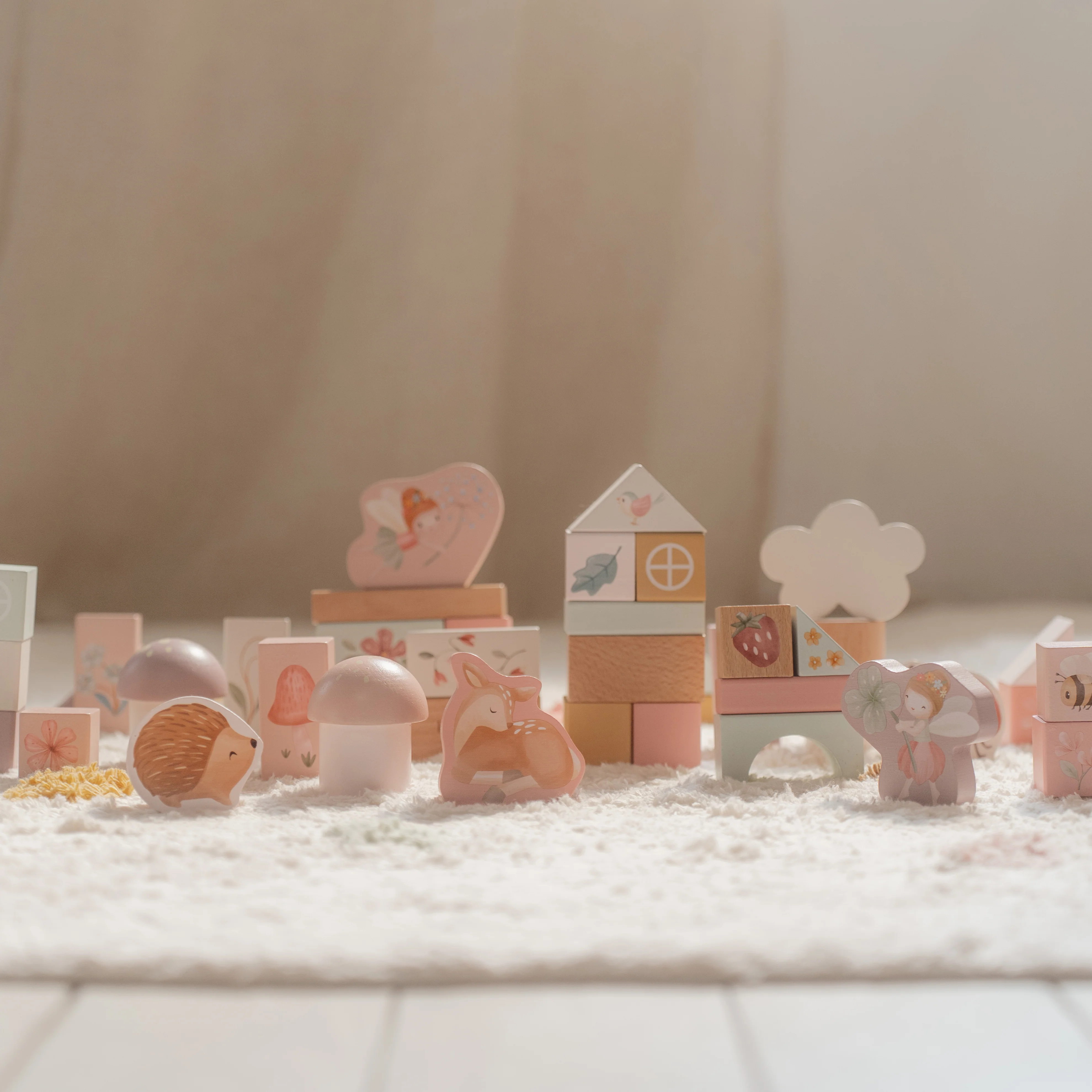 Wooden Building Block Set - Fairy Garden - Image 6