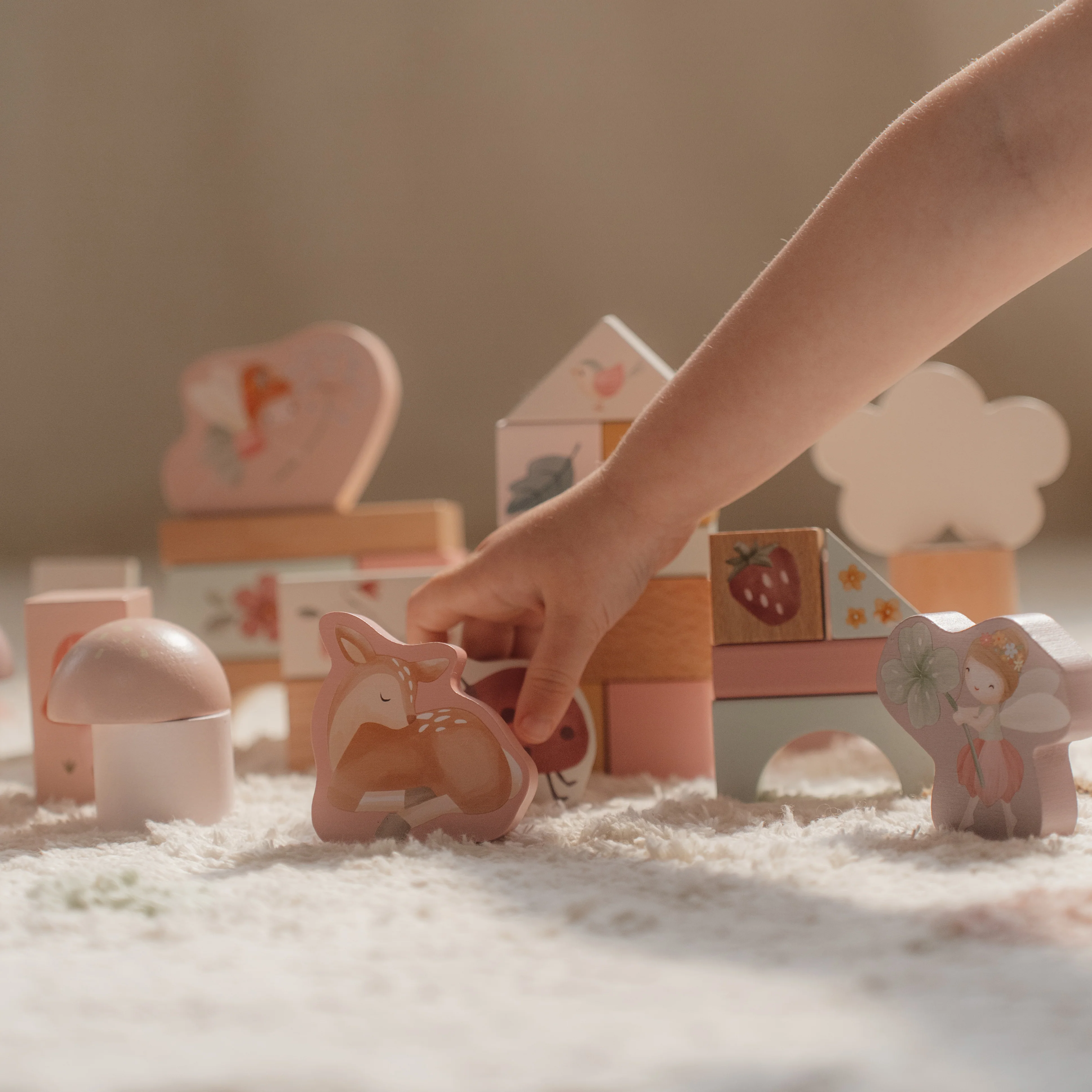 Wooden Building Block Set - Fairy Garden - Image 7