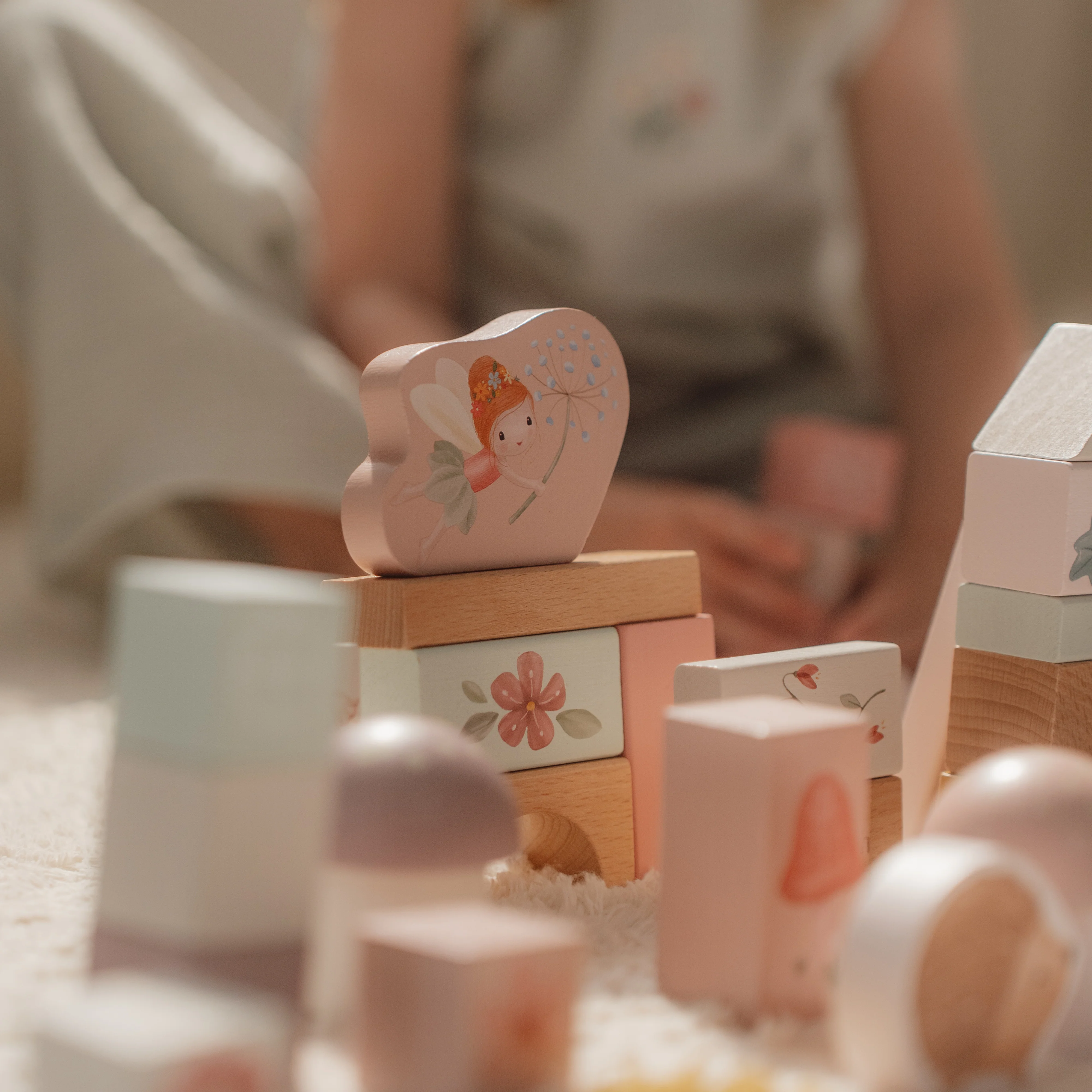 Wooden Building Block Set - Fairy Garden - Image 8