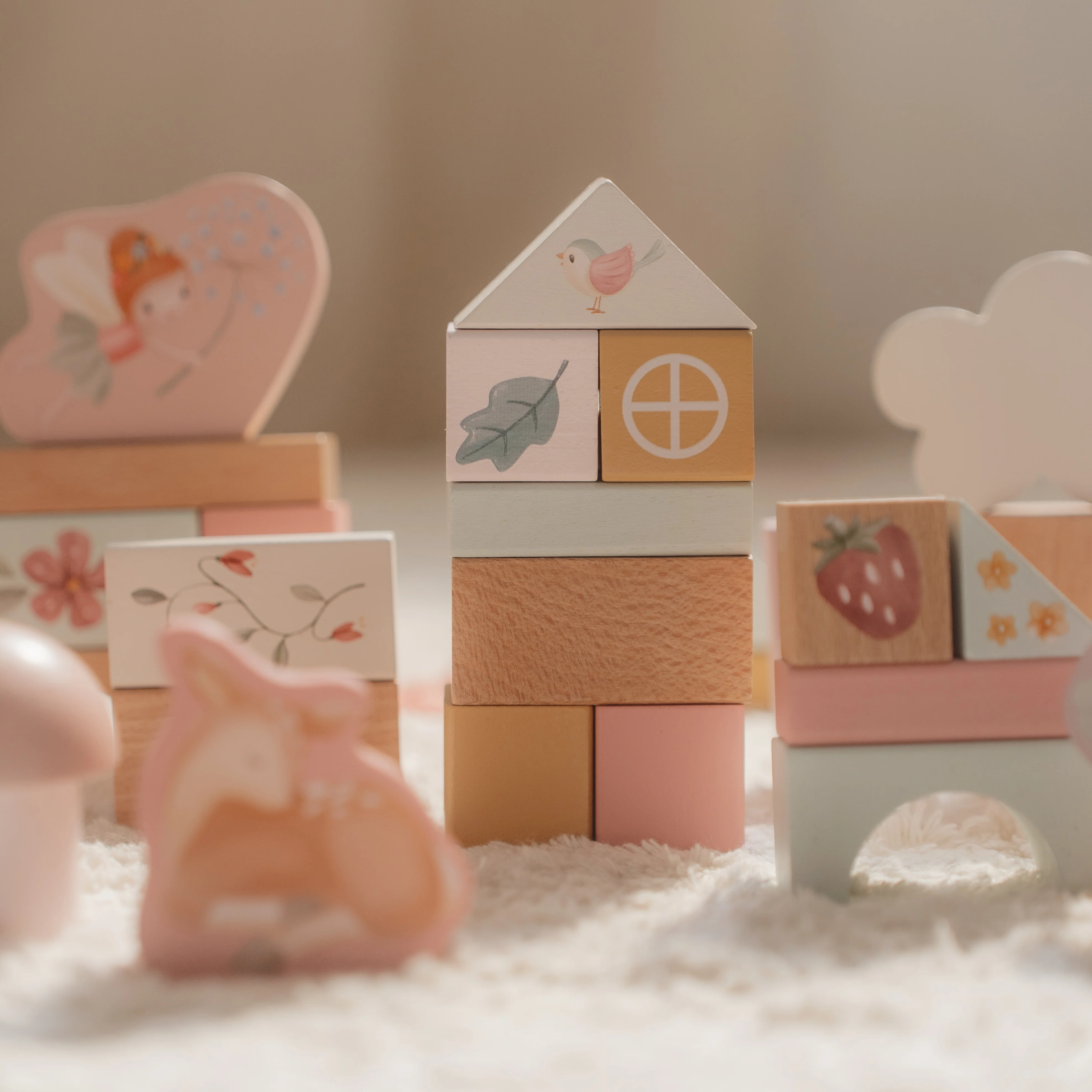 Wooden Building Block Set - Fairy Garden - Image 9