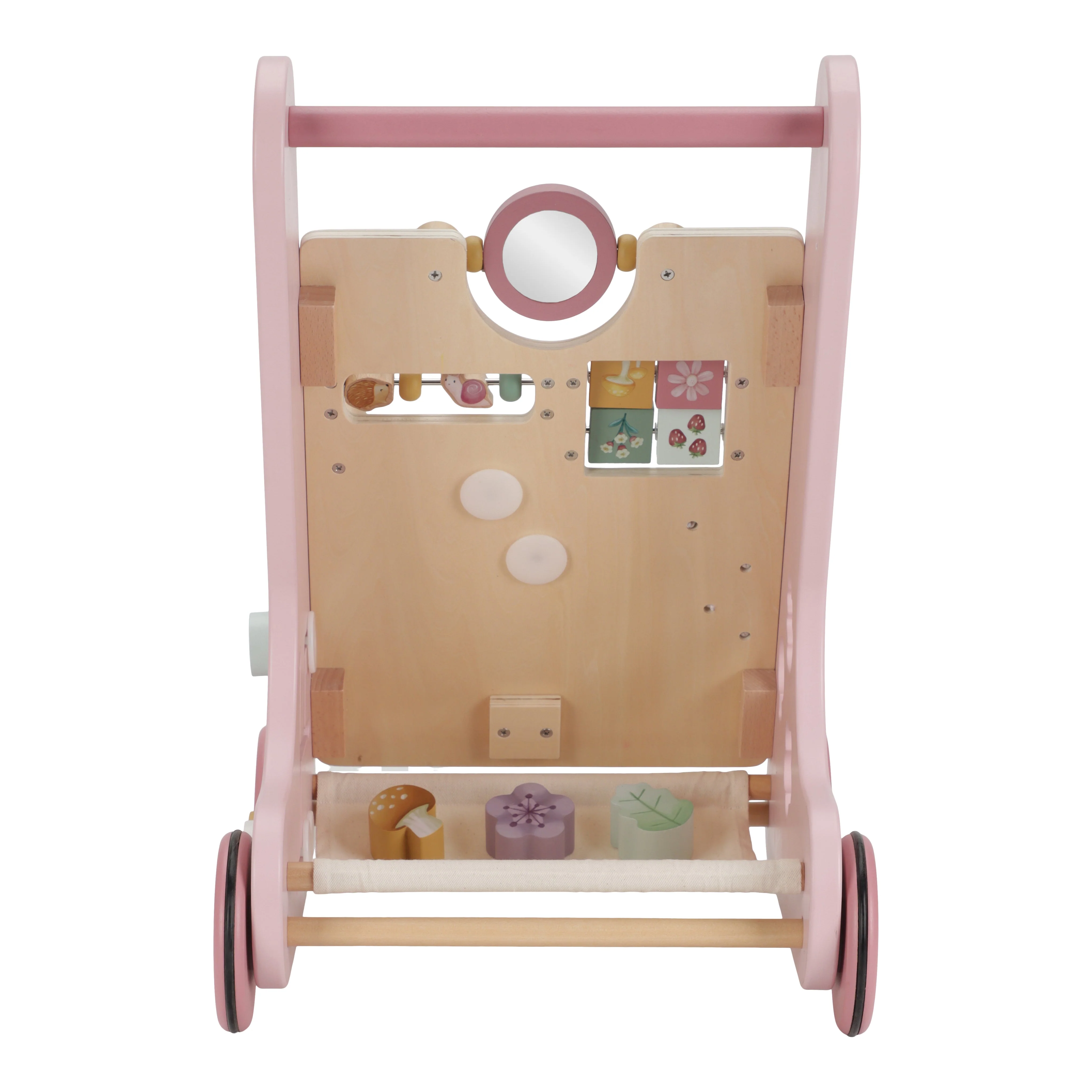 Wooden Activity Walker - Pink - Image 8