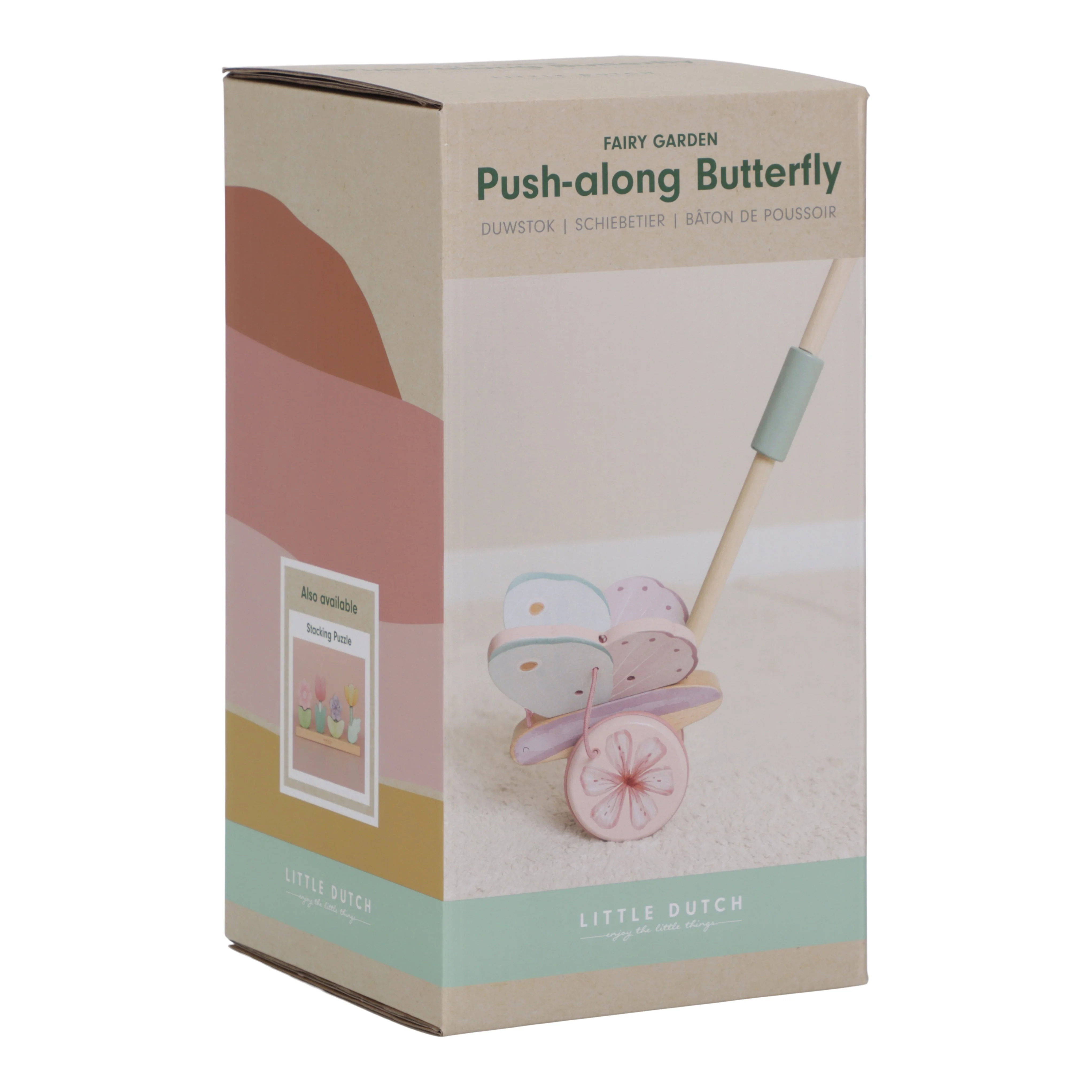Wooden Push-Along Butterfly - Image 6
