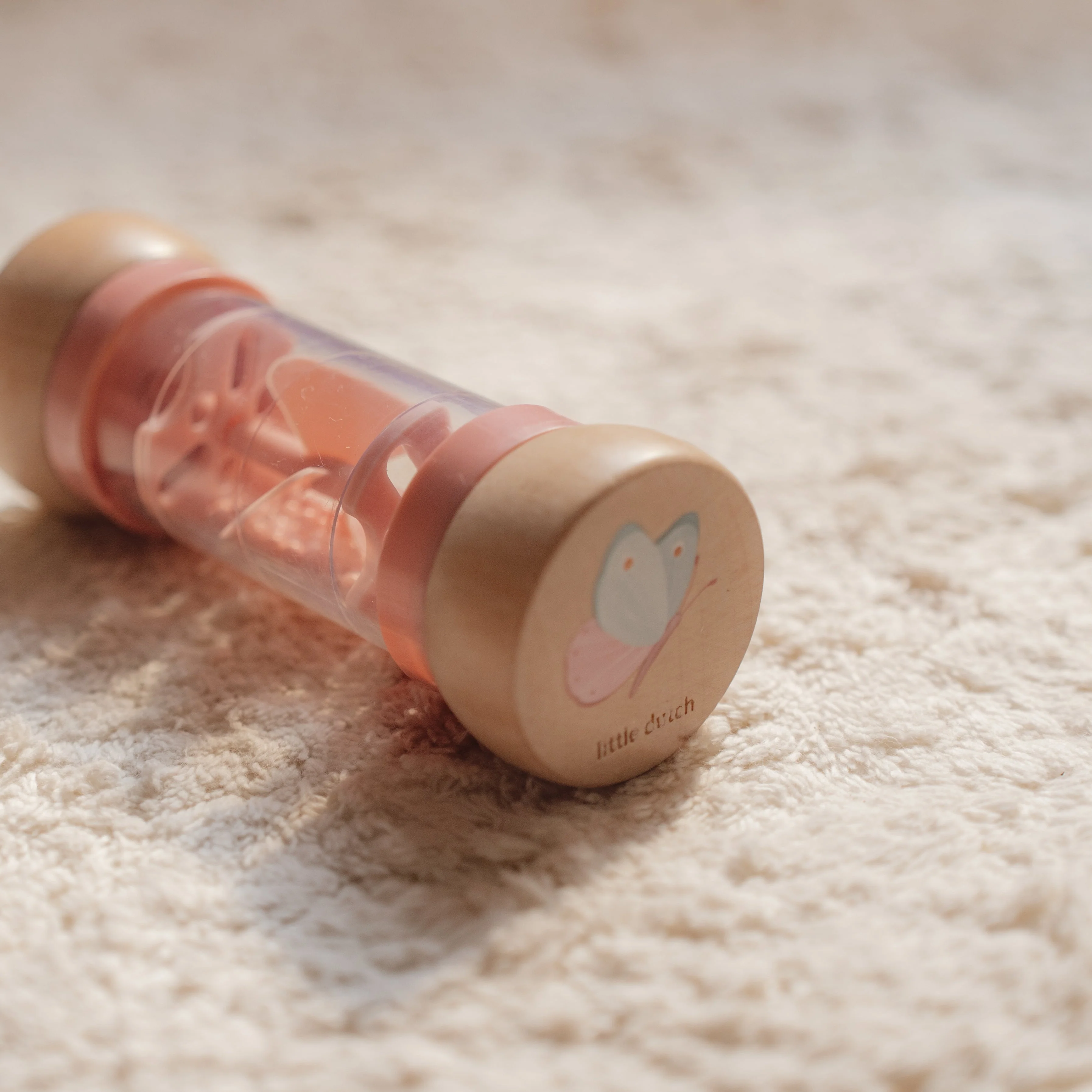 Wooden Rain Rattle - Fairy Garden - Image 2
