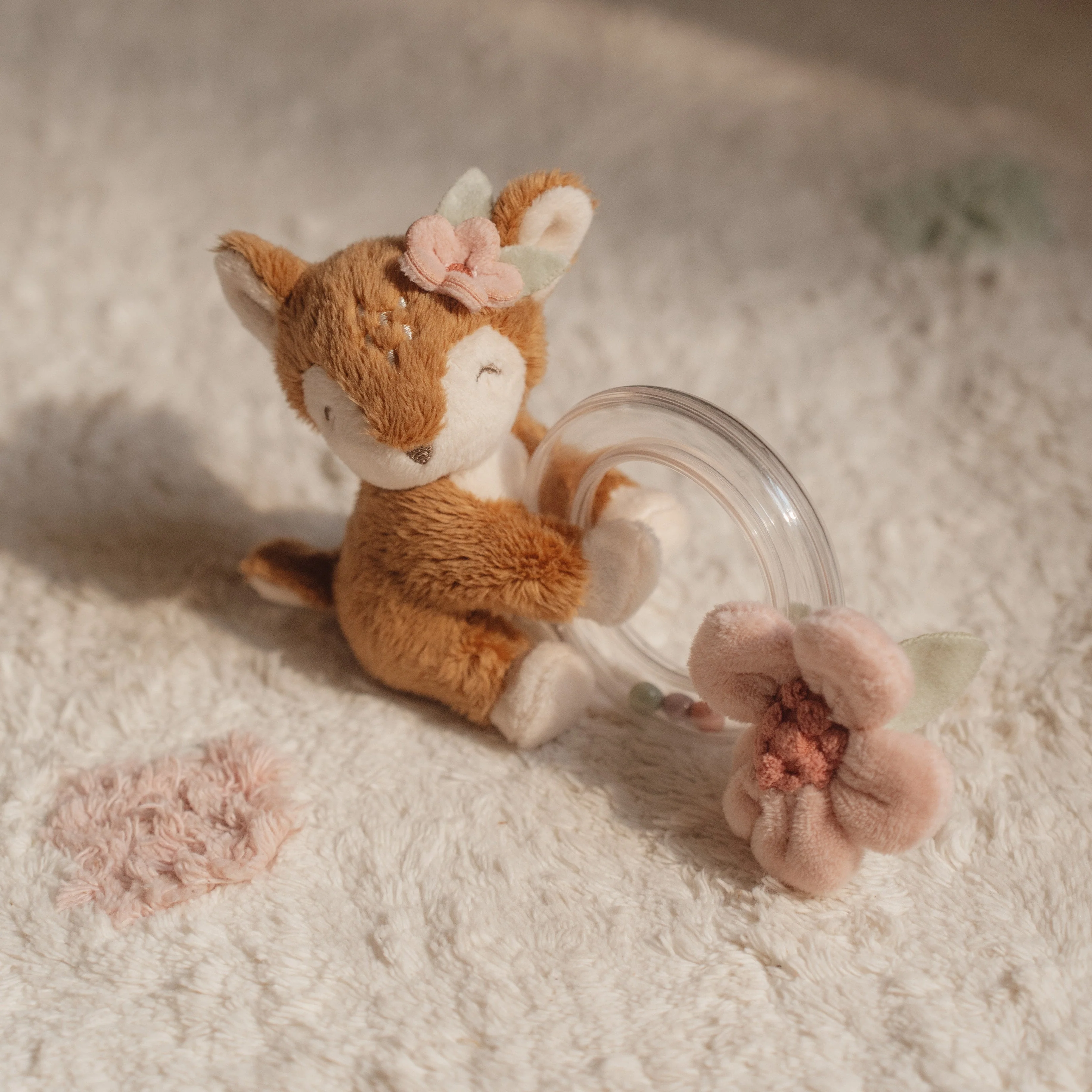 Soft Ring Rattle Deer - Fairy Garden - Image 5