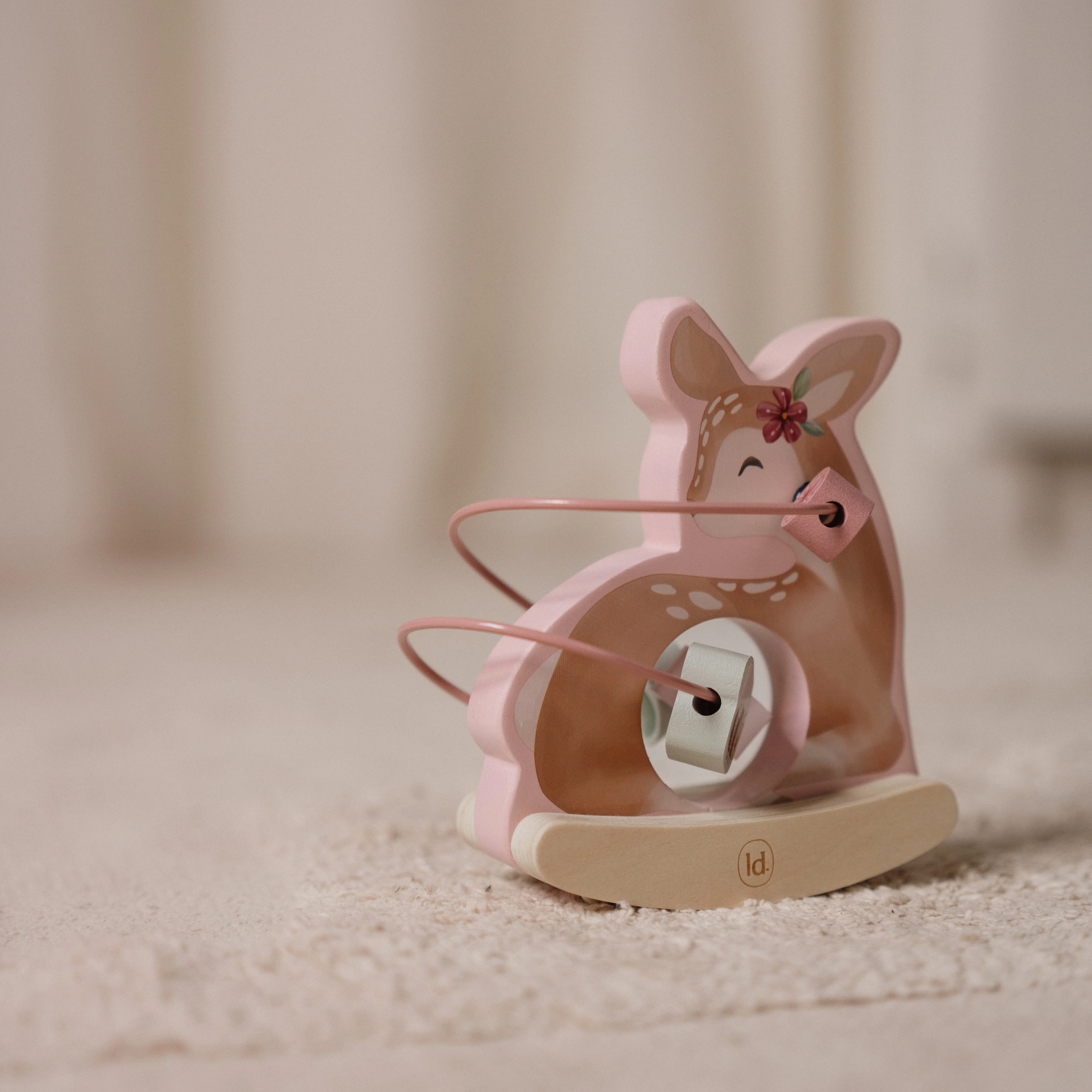 Wooden Rocking Deer - Image 16