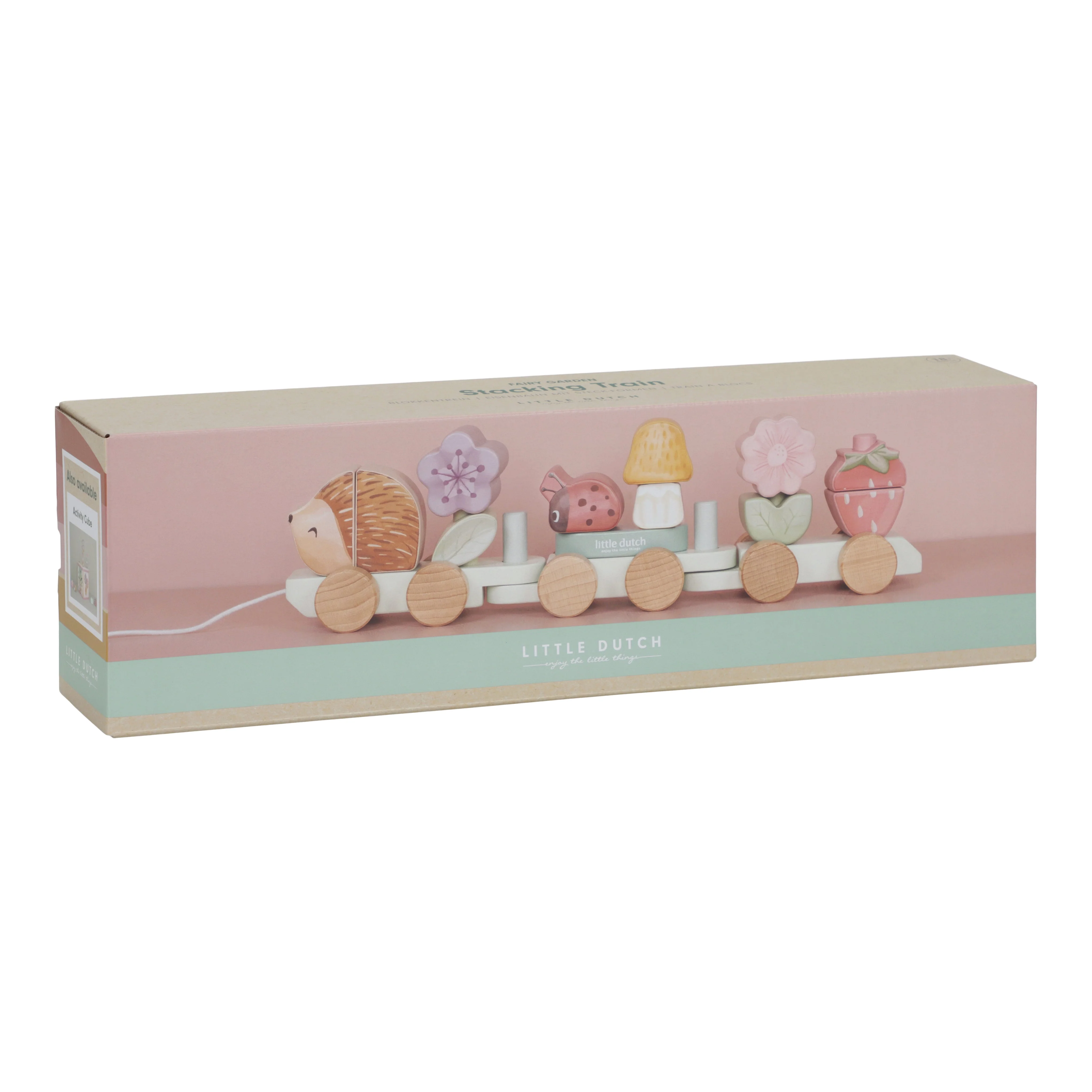 Wooden Stacking Train Hedgehog - Image 9