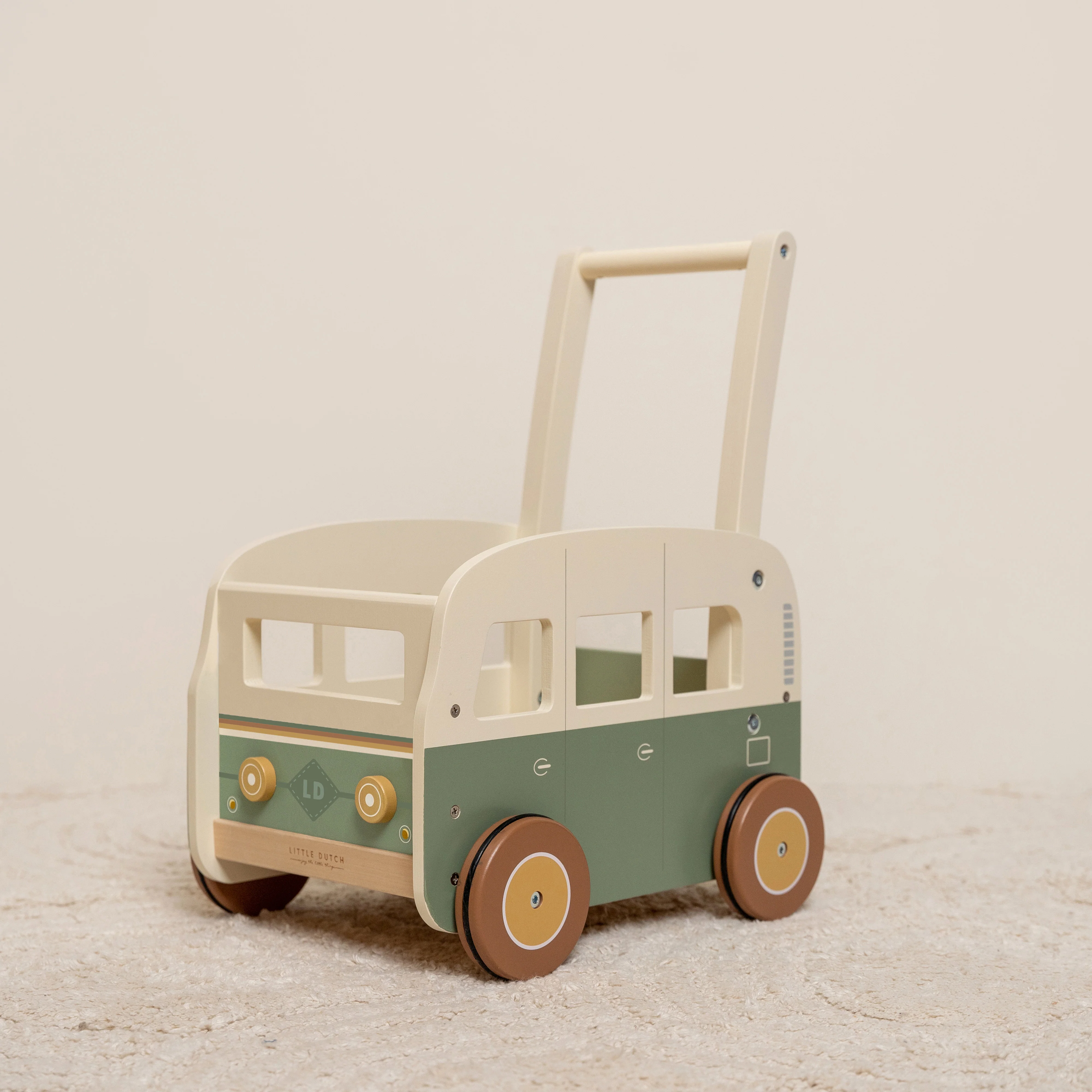 Vintage Wooden Walker Wagon - Image 6