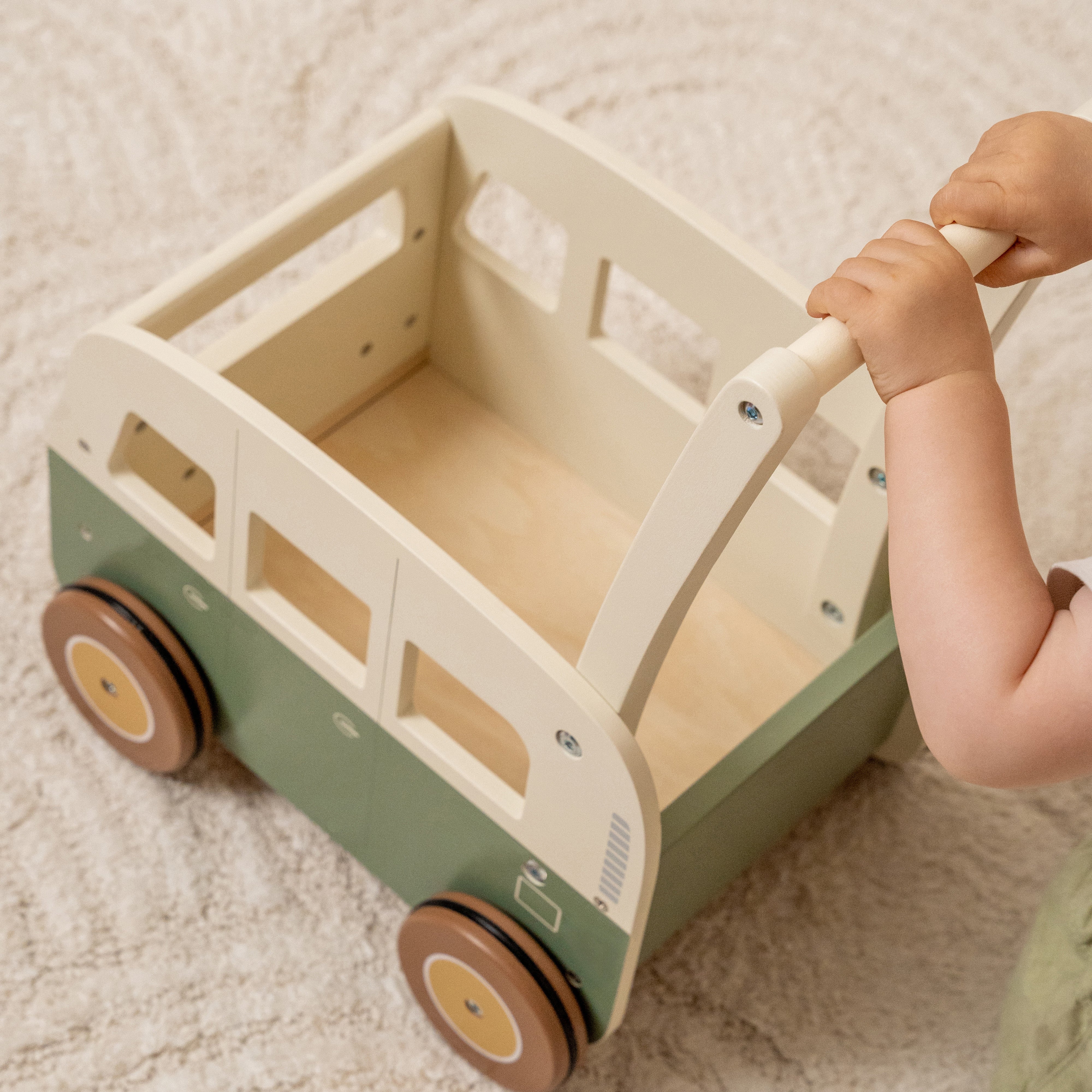 Vintage Wooden Walker Wagon - Image 7