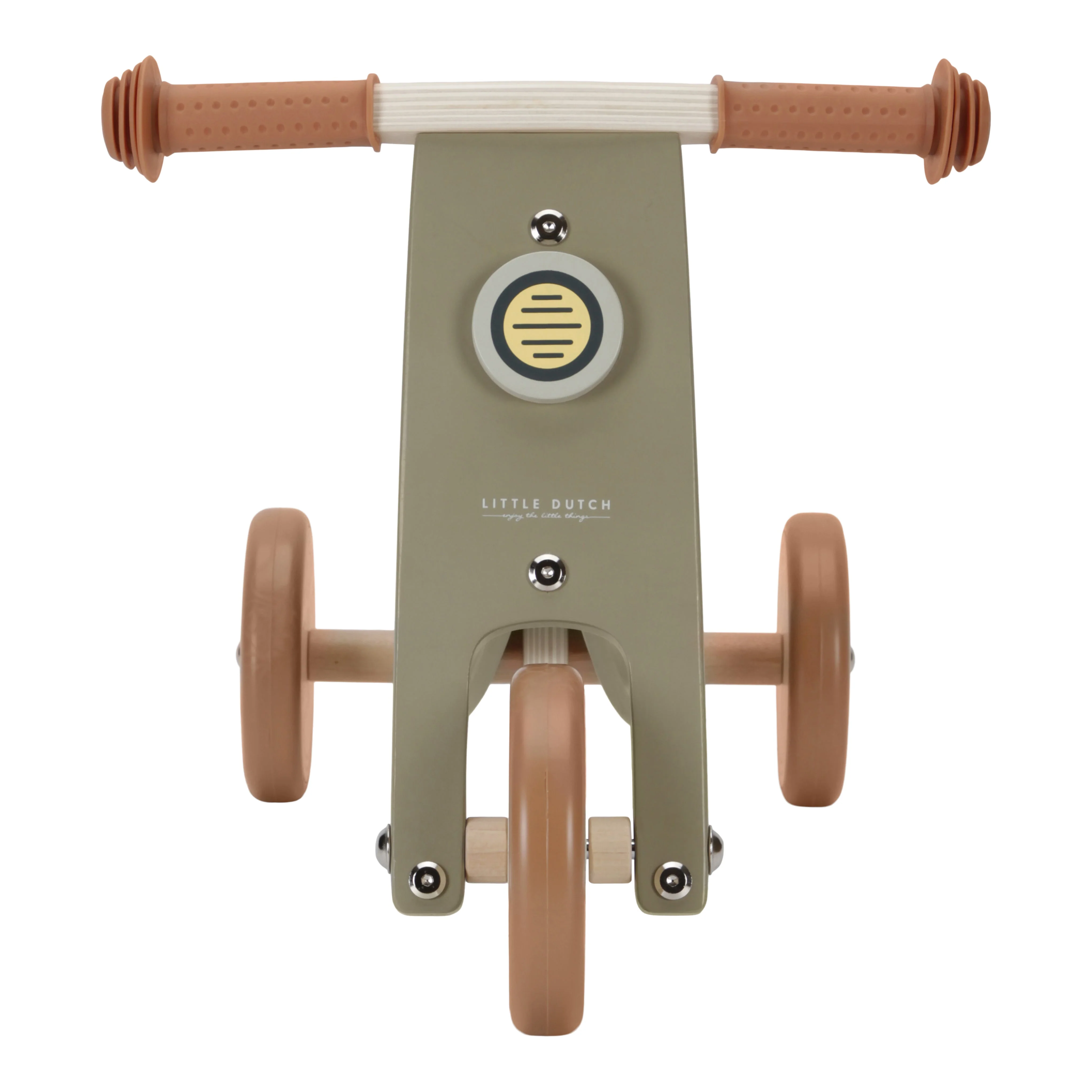 Wooden Tricycle - Olive - Image 4
