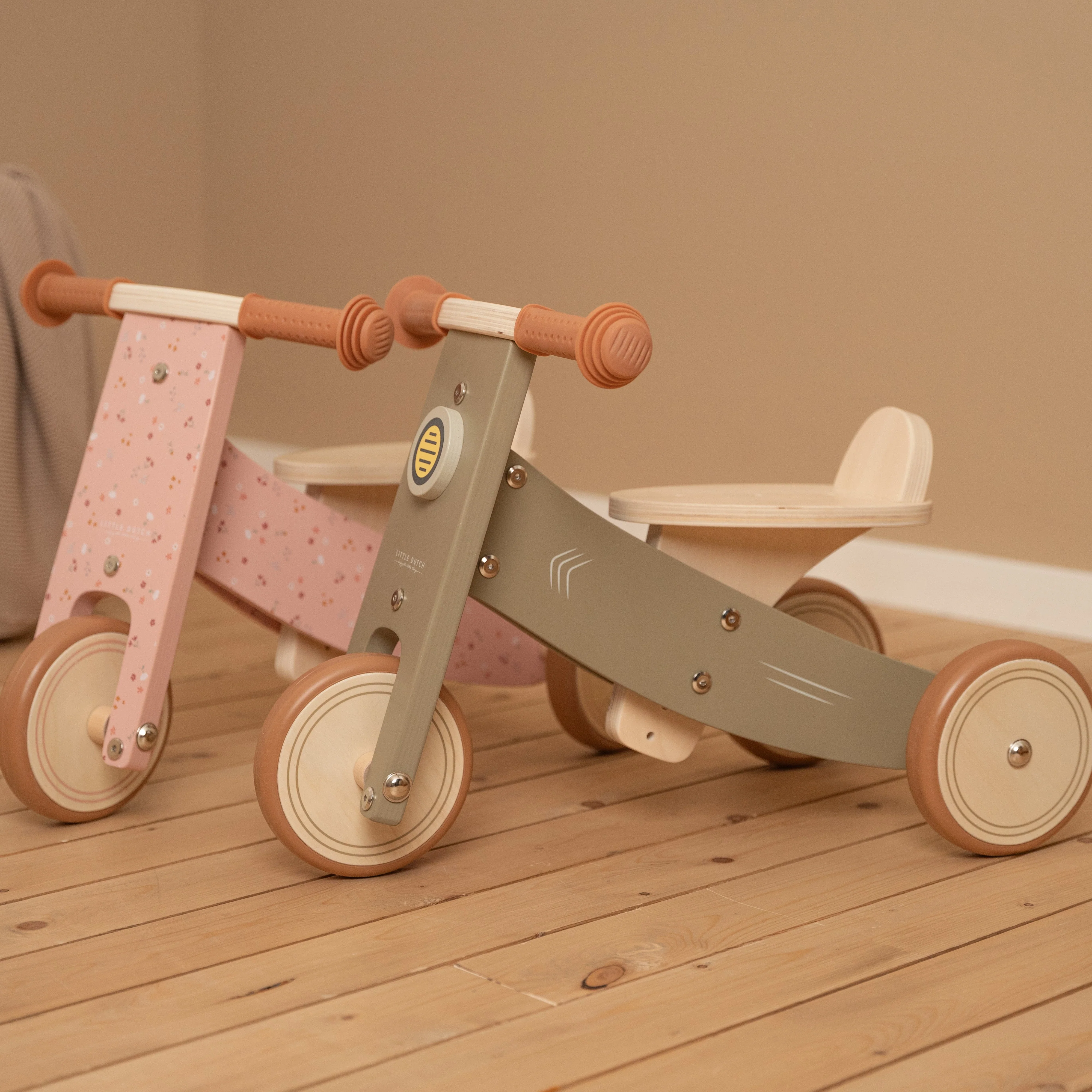 Wooden Tricycle - Olive - Image 7