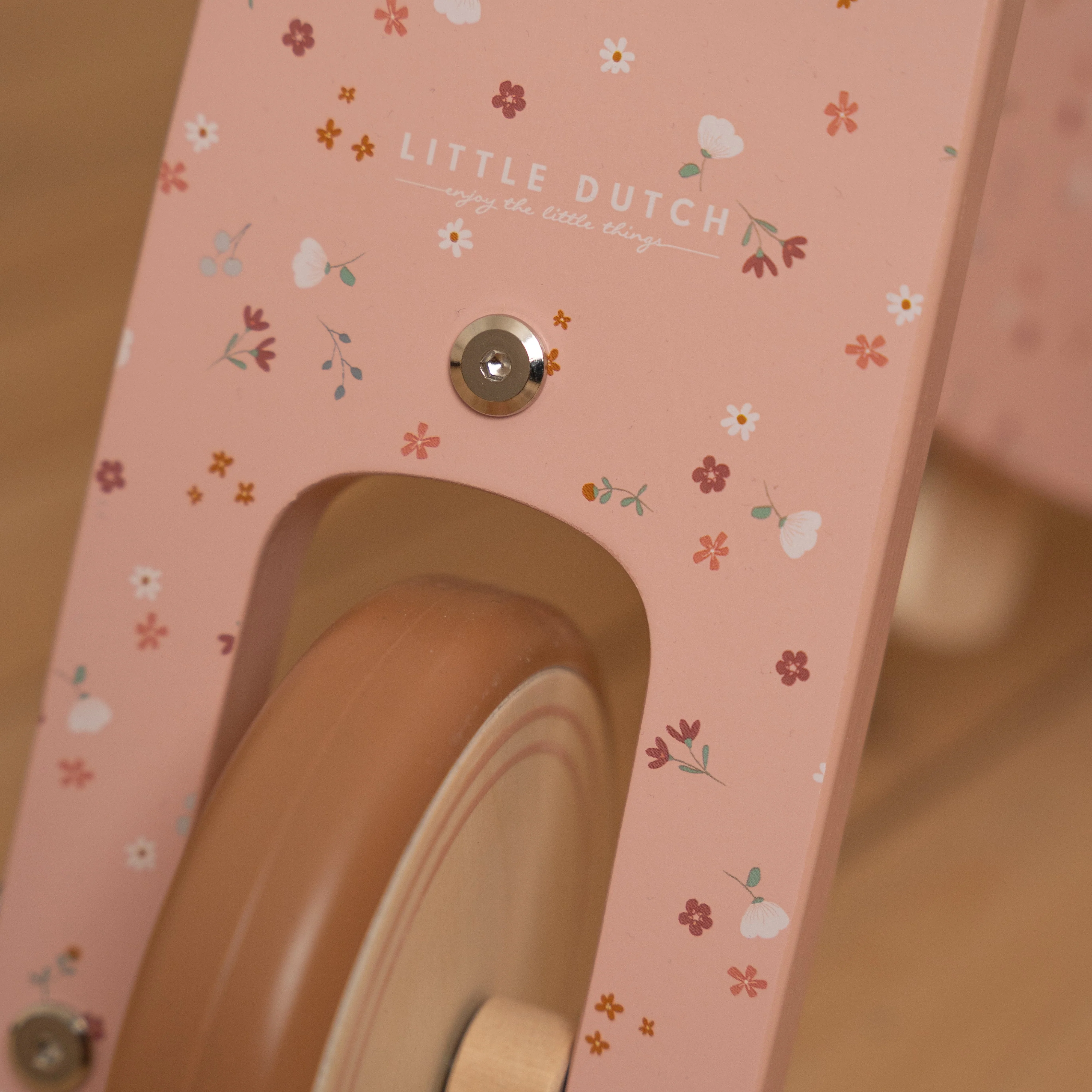 Wooden Tricycle - Pink - Image 8