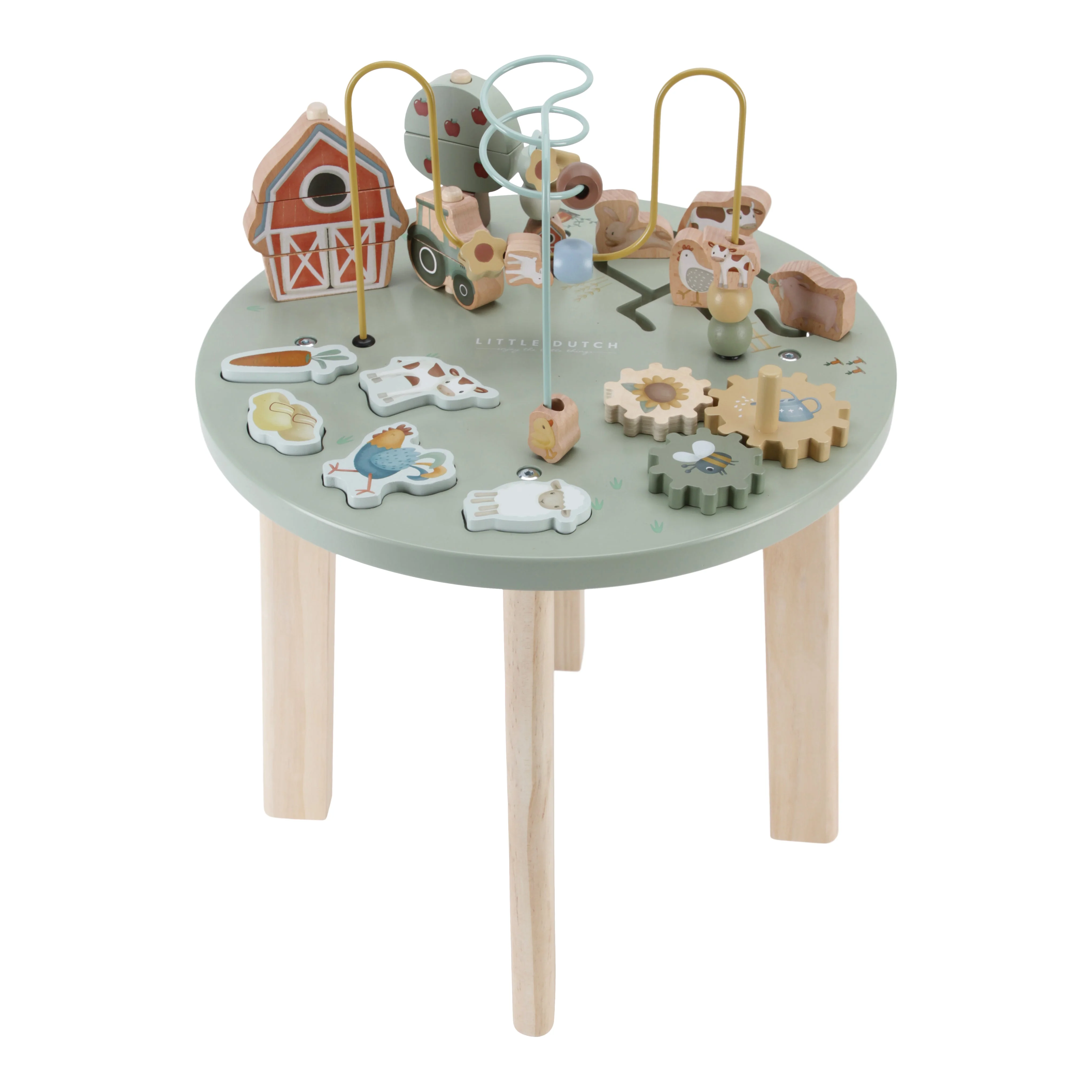 Wooden Activity Table - Little Farm