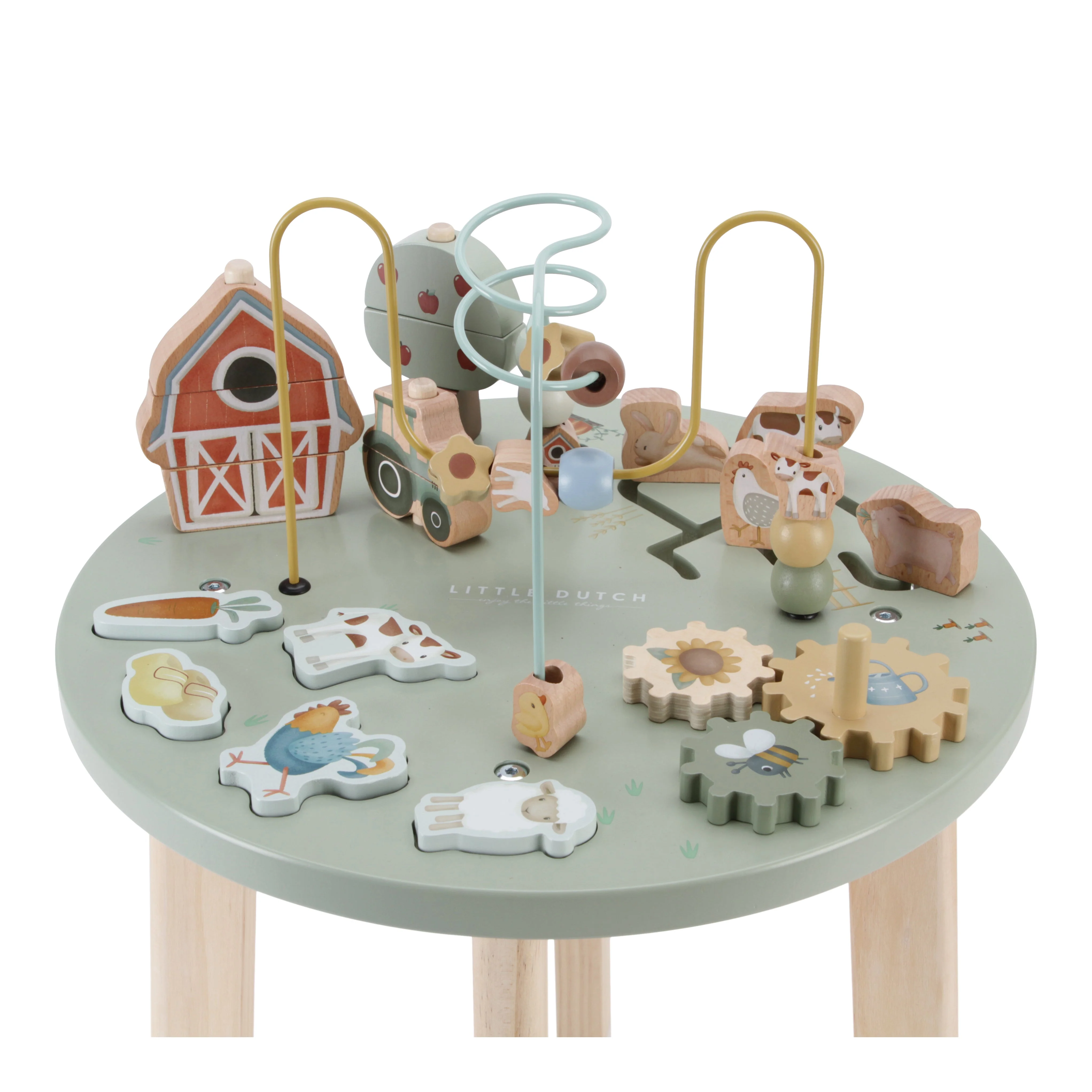 Wooden Activity Table - Little Farm - Image 3