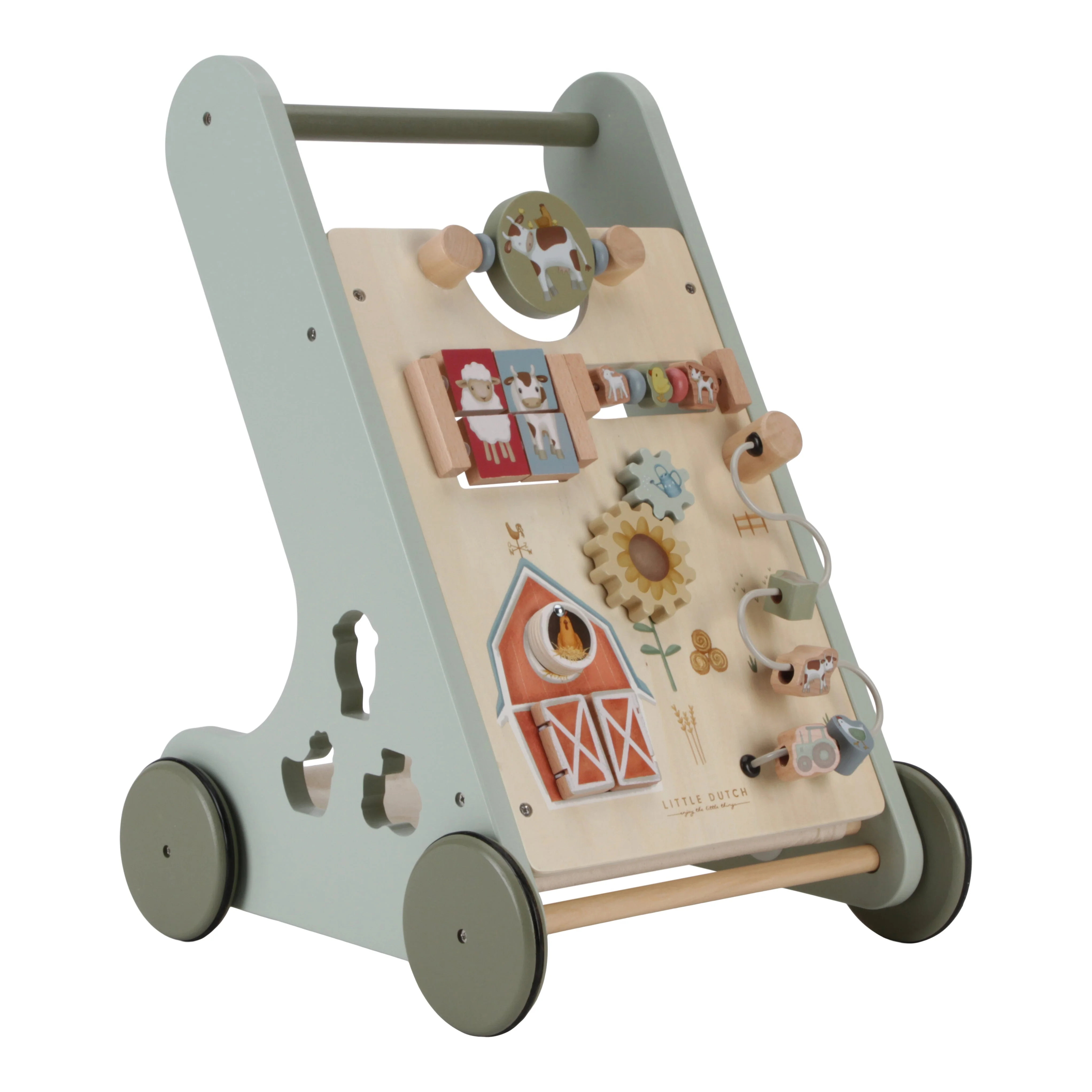 Wooden Activity Walker - Little Farm - Image 3