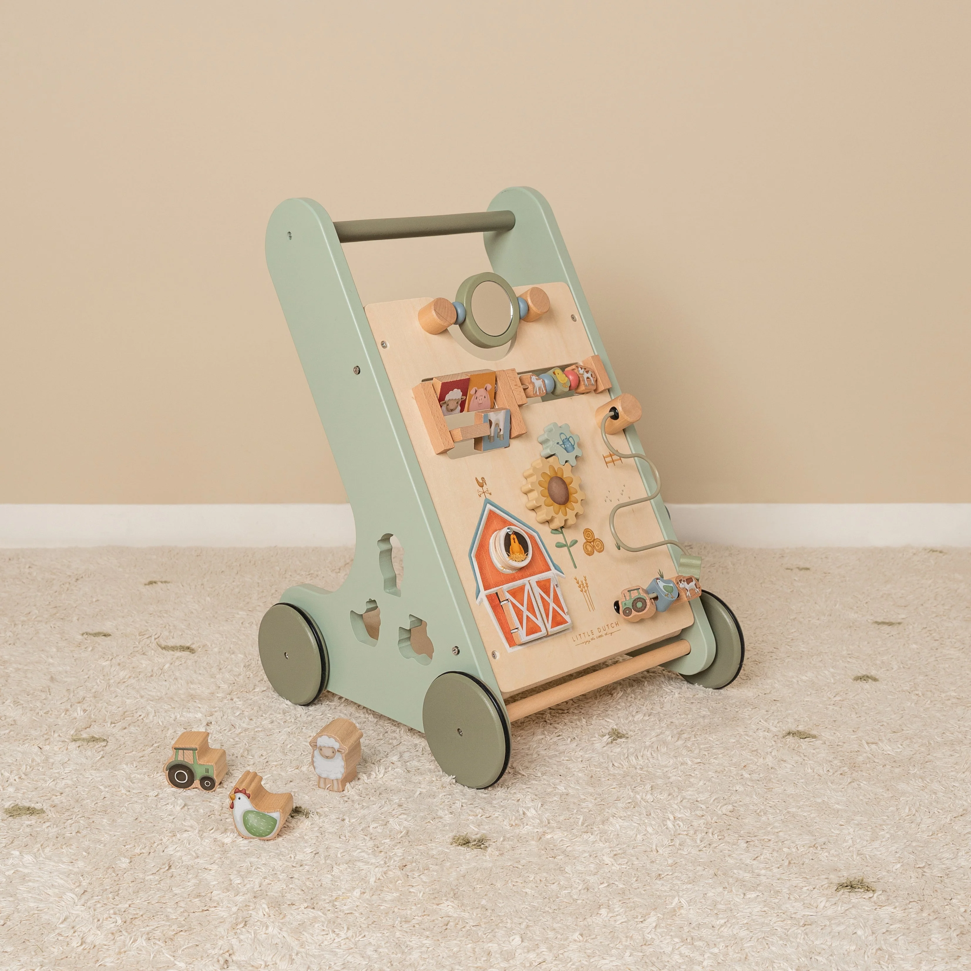Wooden Activity Walker - Little Farm - Image 7