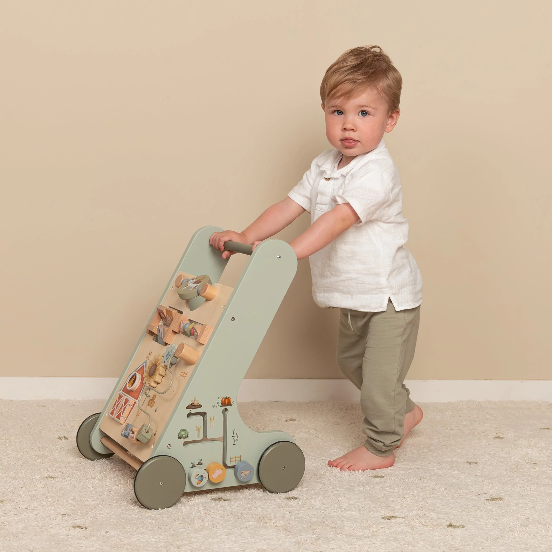Wooden Activity Walker - Little Farm - Image 8