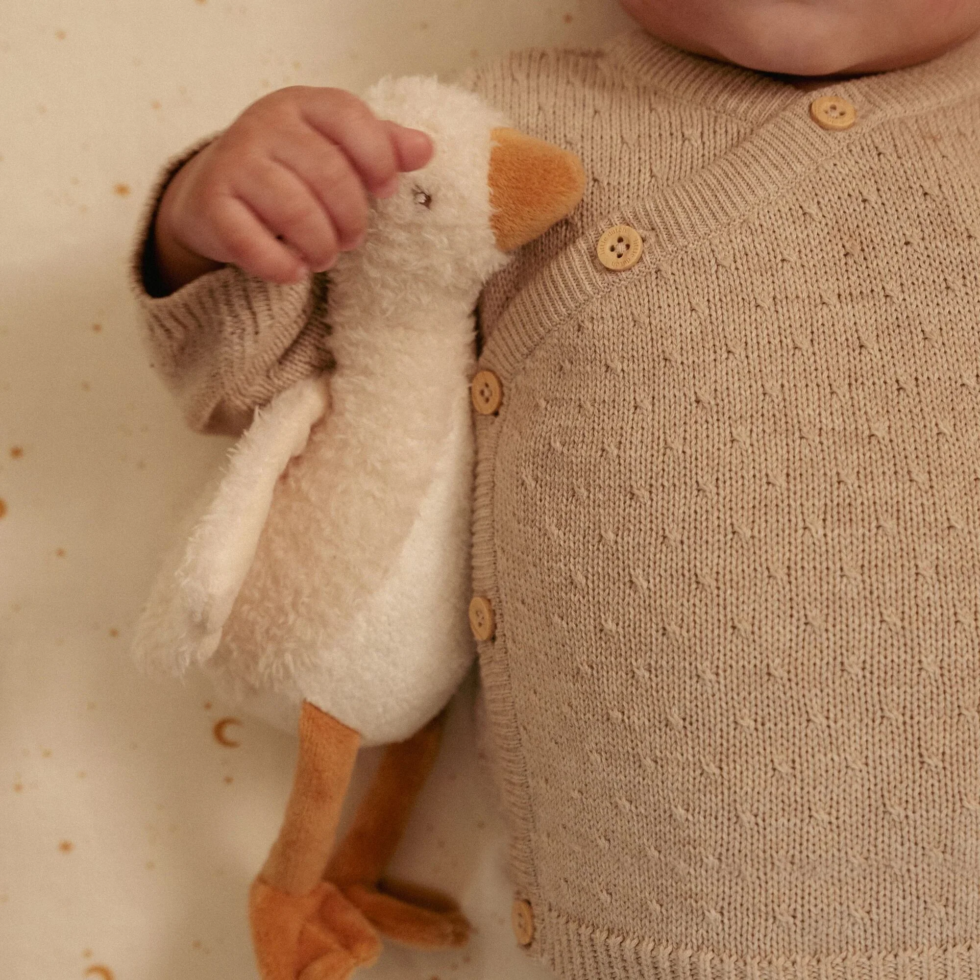 Soft Baby Goose Plush Toy 17cm - Image 4