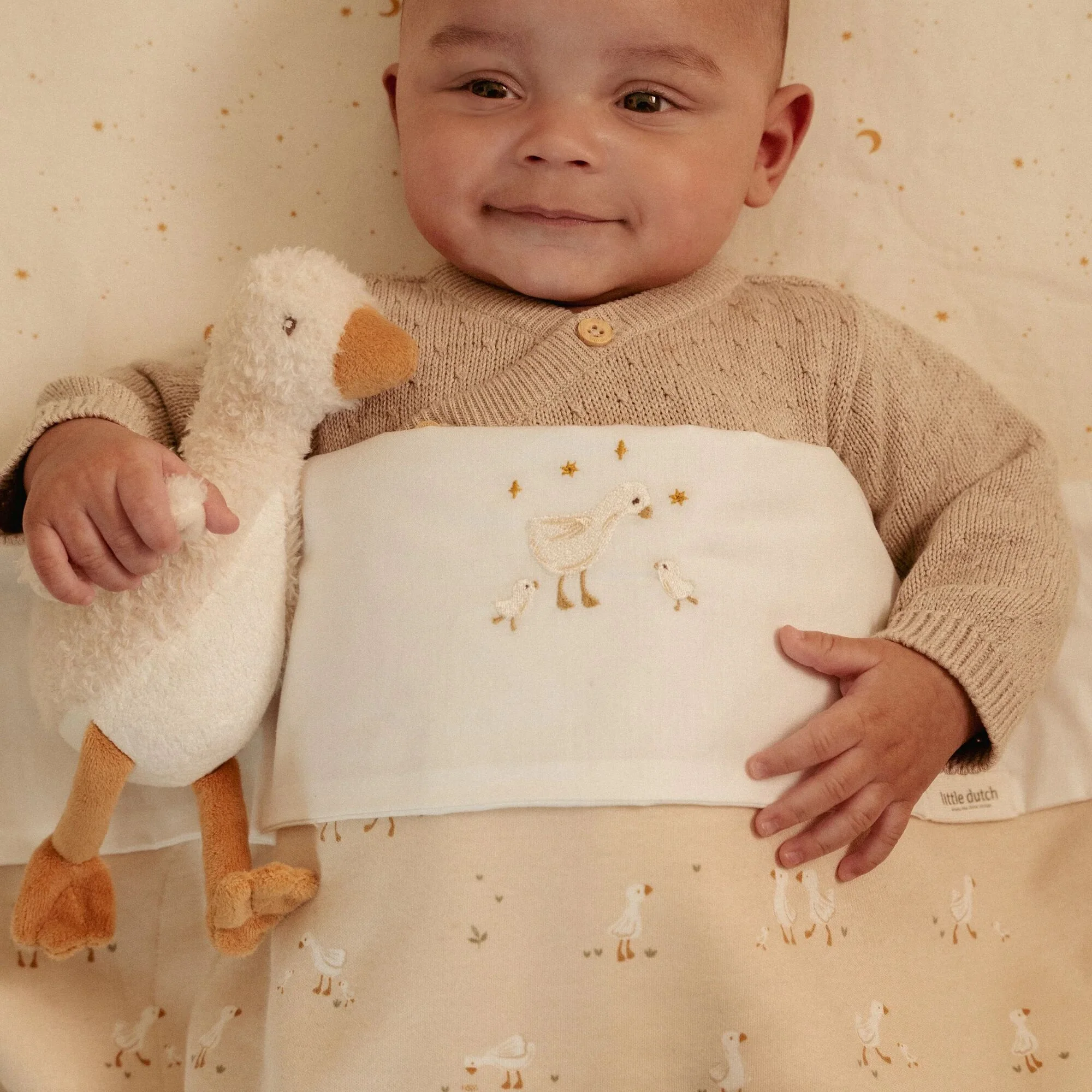Soft Baby Goose Plush Toy 17cm - Image 5