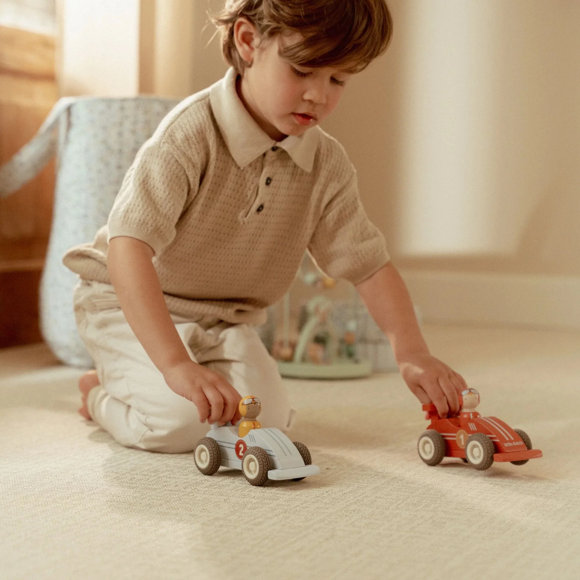 Wooden Pullback Race Cars - Image 4