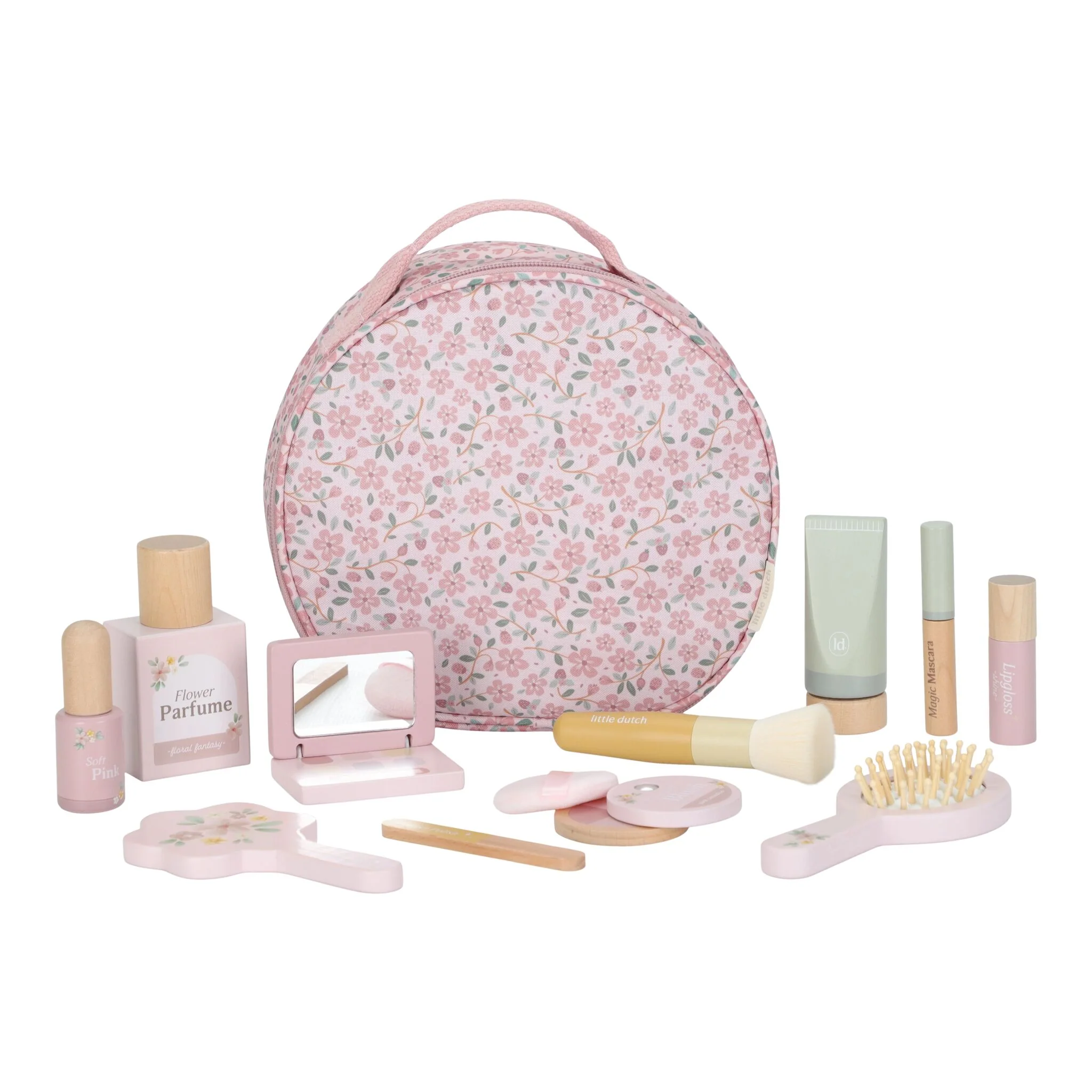 Wooden Makeup Case