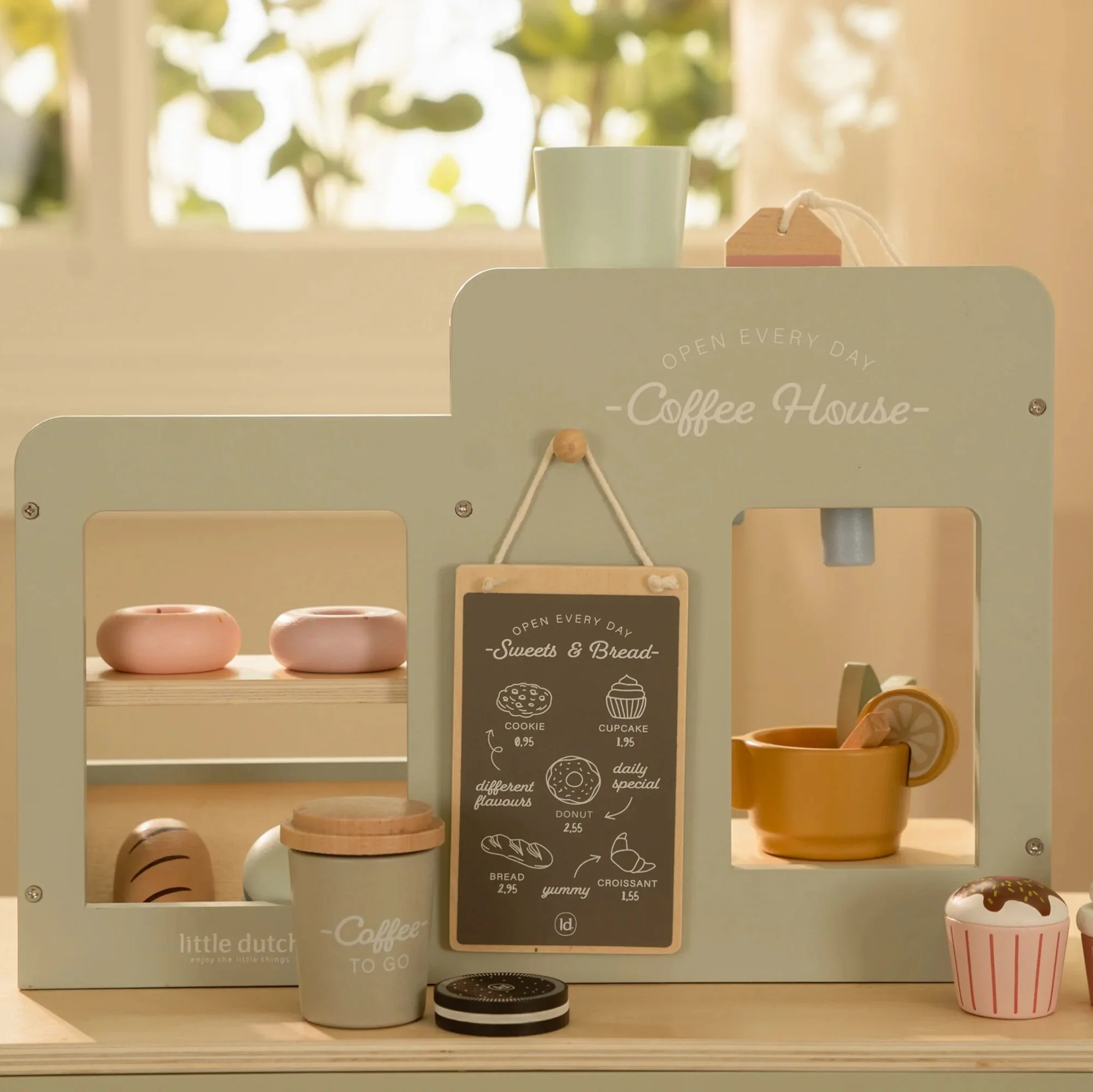 Wooden Play Coffee Corner - Image 2