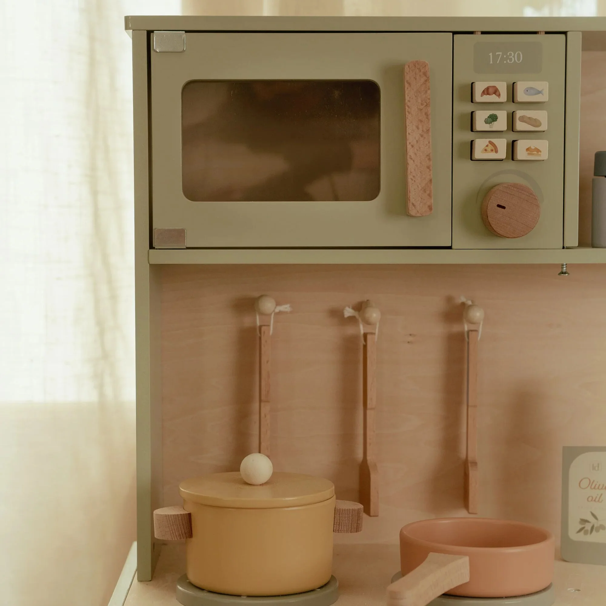 Wooden Play Kitchen - Image 4