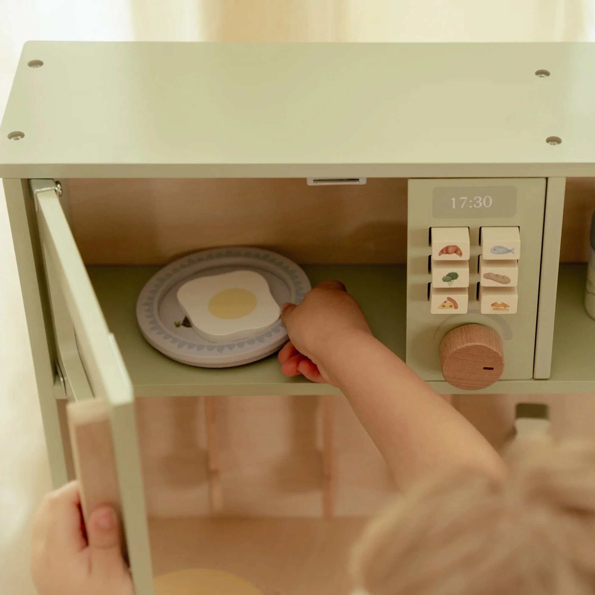 Wooden Play Kitchen - Image 8