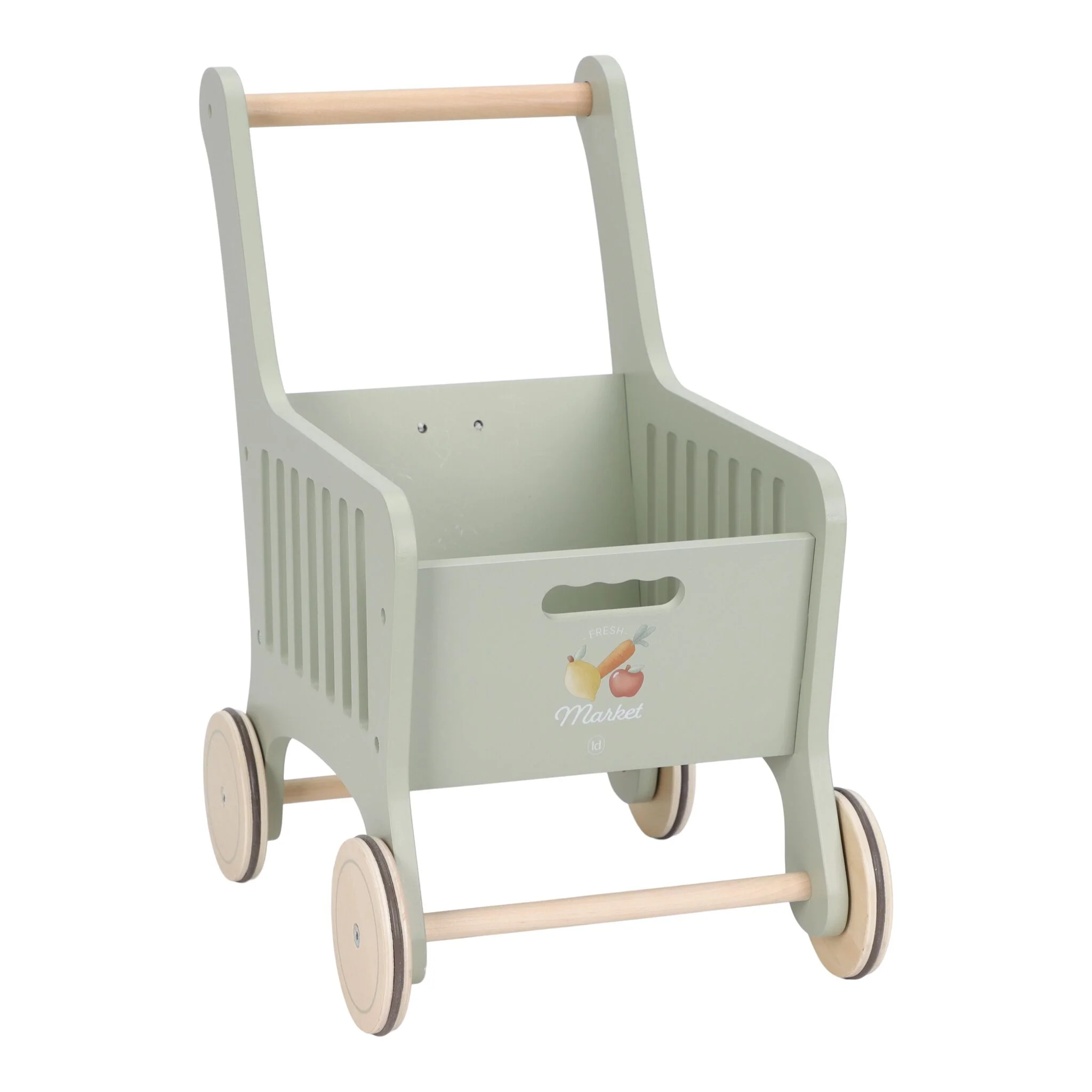 Wooden Play Shopping Cart - Image 9