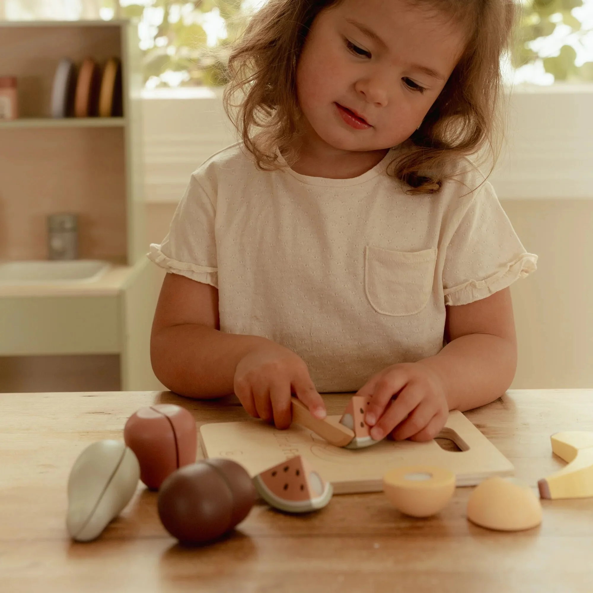 Wooden Slicing Fruit - Image 2