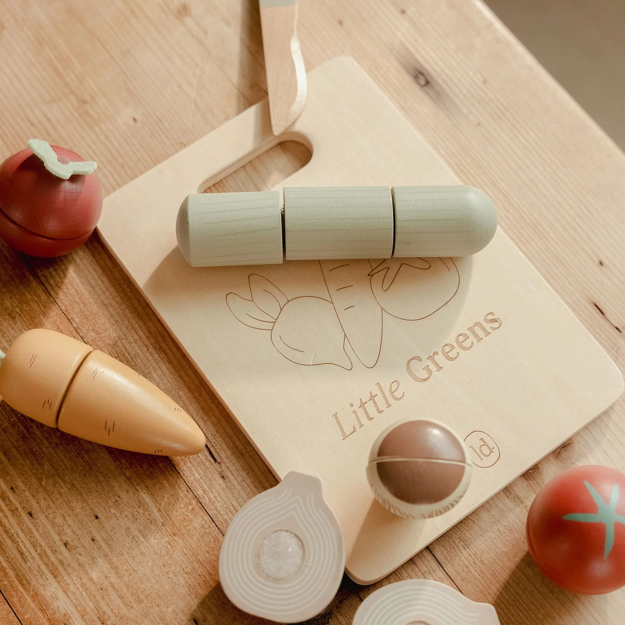 Wooden Cutting Vegetables - Image 3