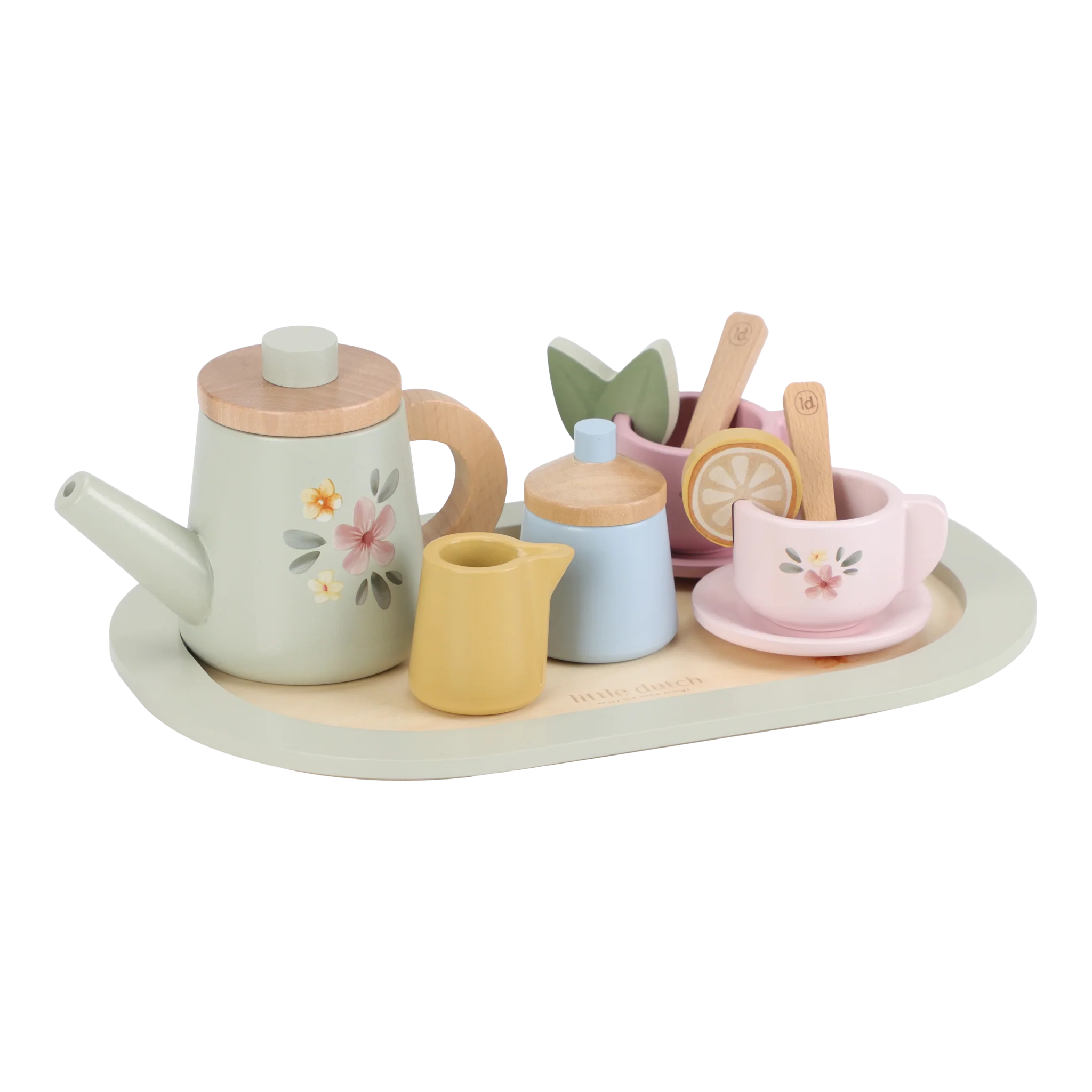 Wooden Tea Set - Image 3