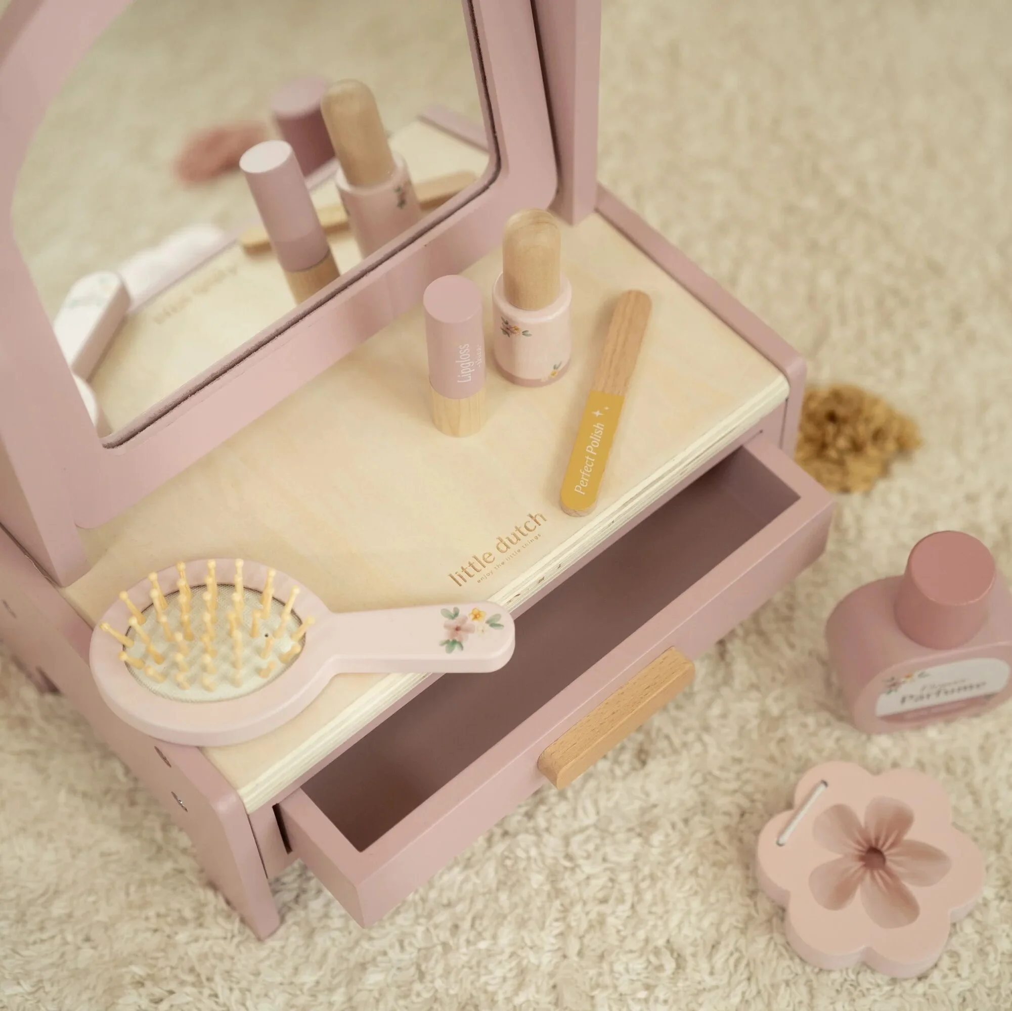 Little Dressing Table with Mirror - Image 9