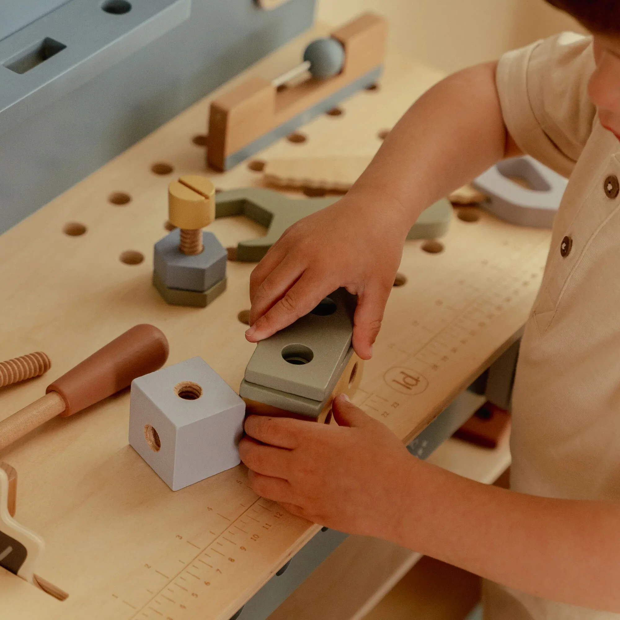 Wooden Play Workbench - Image 9