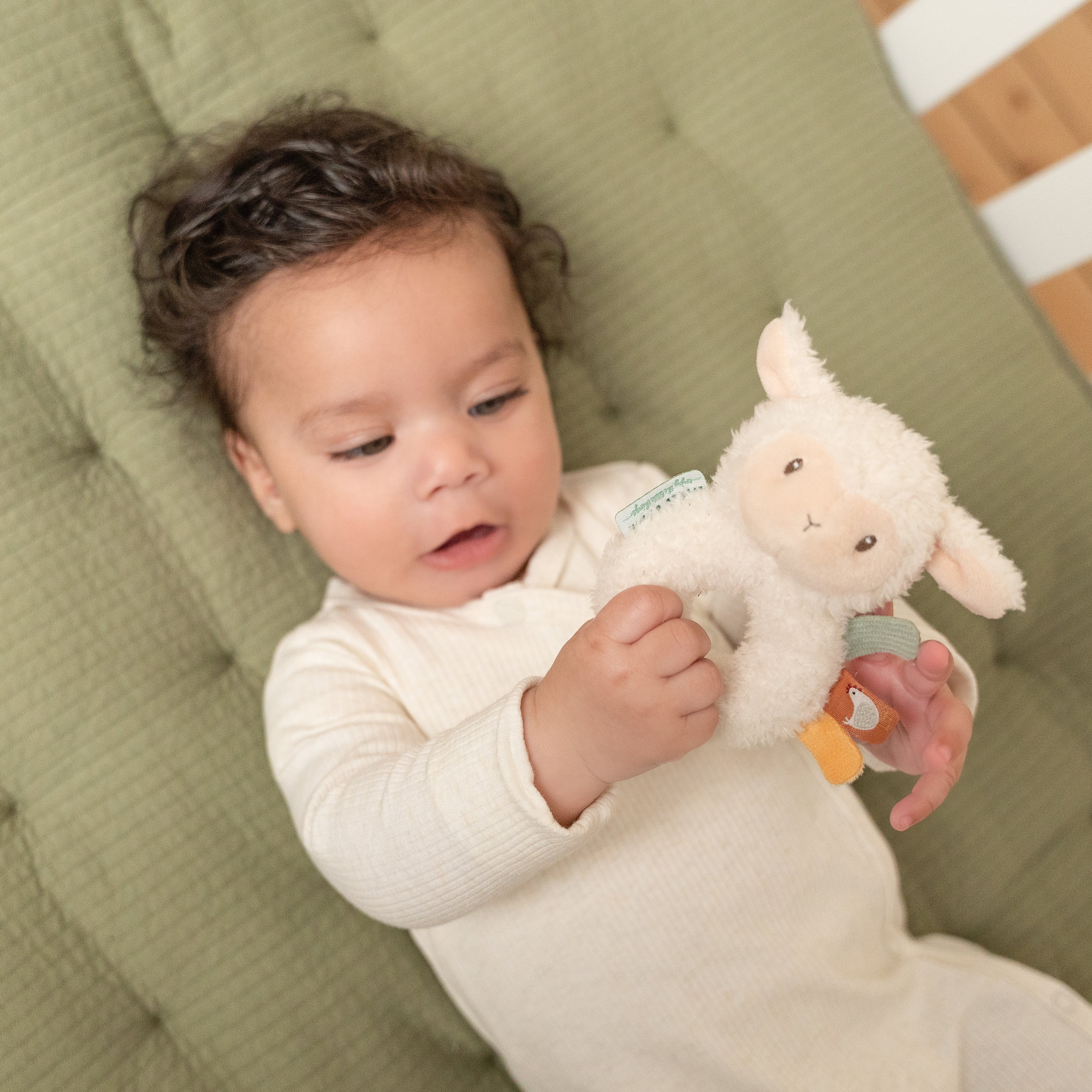 Soft Sheep Ring Rattle - Image 3