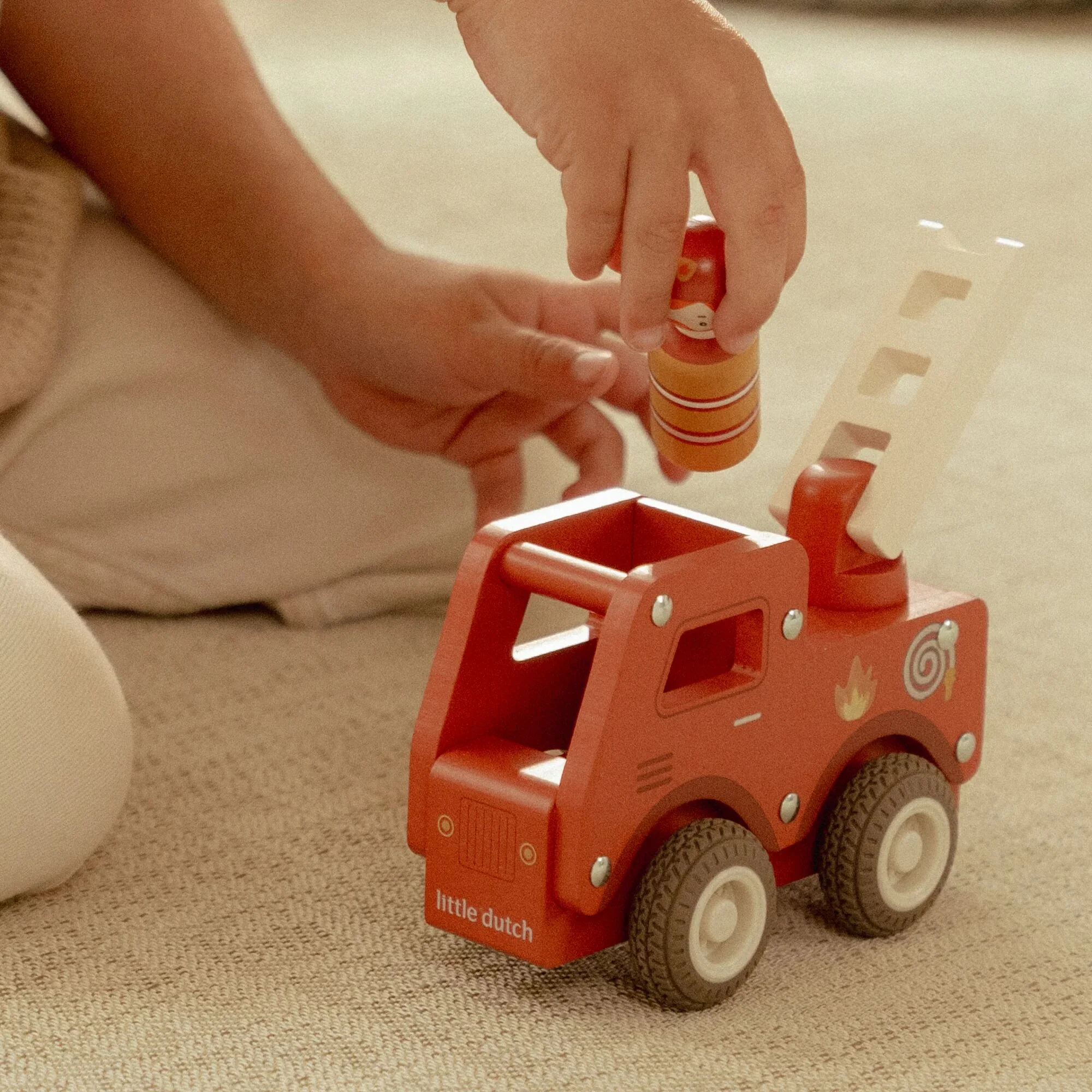 Wooden Fire Truck - Image 8