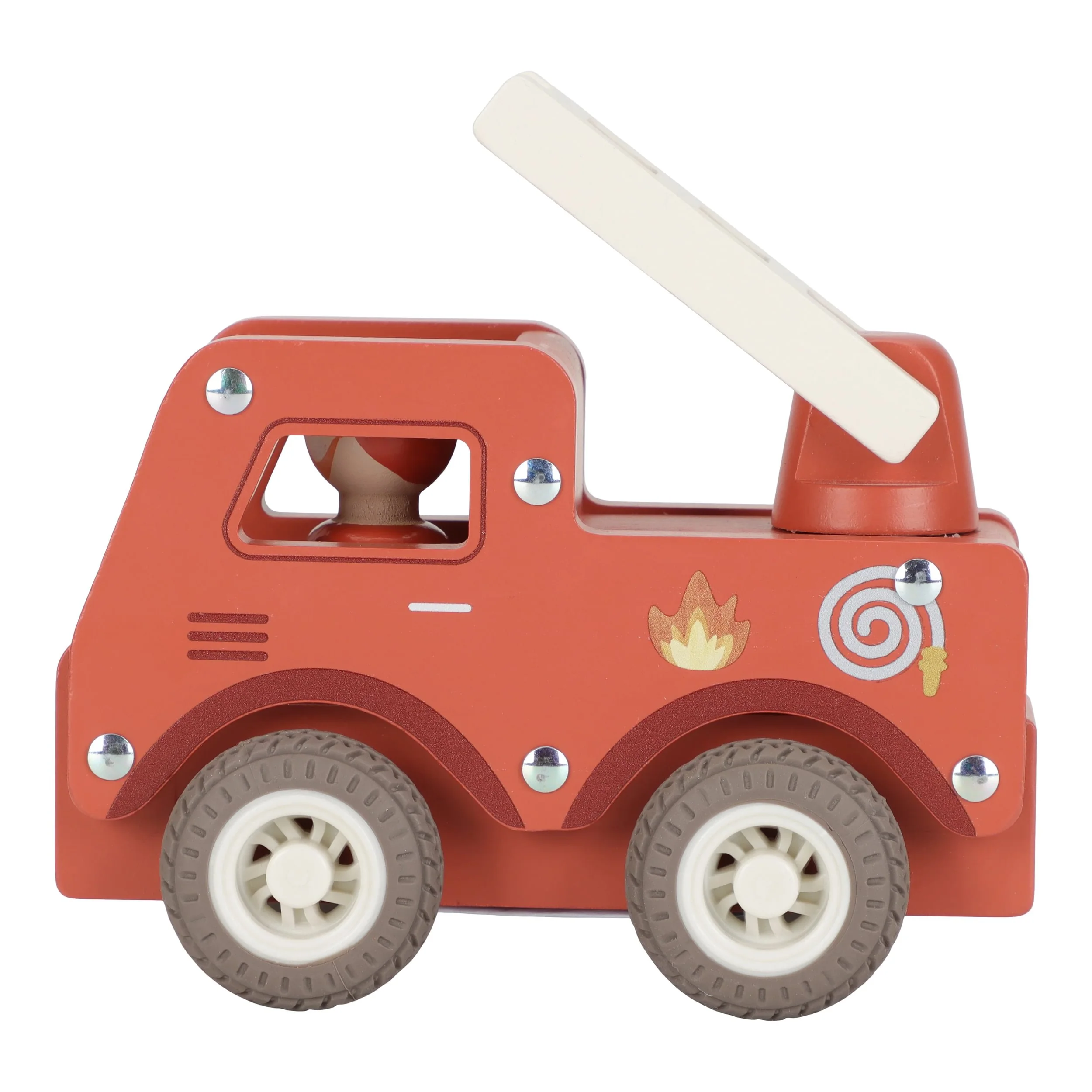 Wooden Fire Truck - Image 9