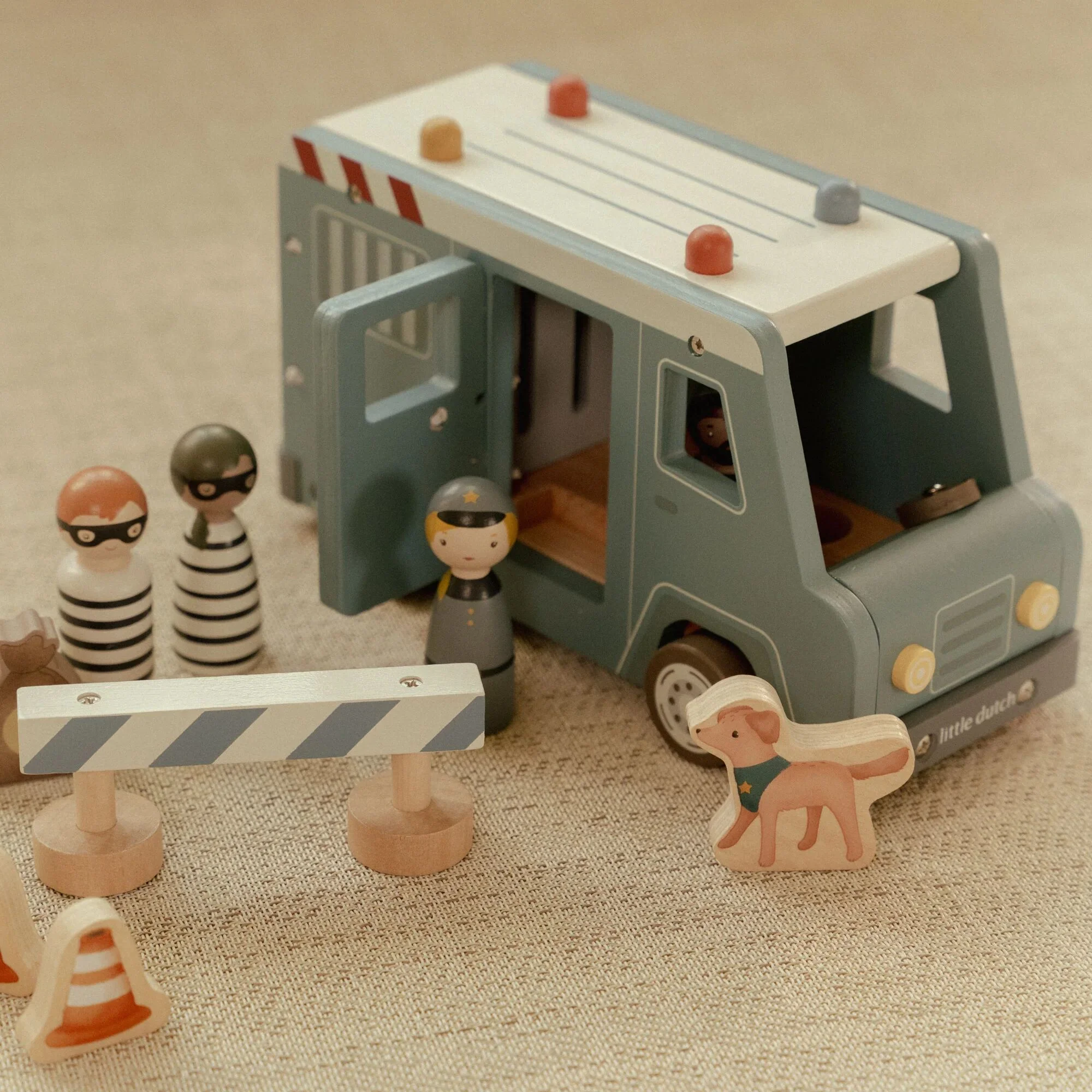 Wooden Police Van - Image 7