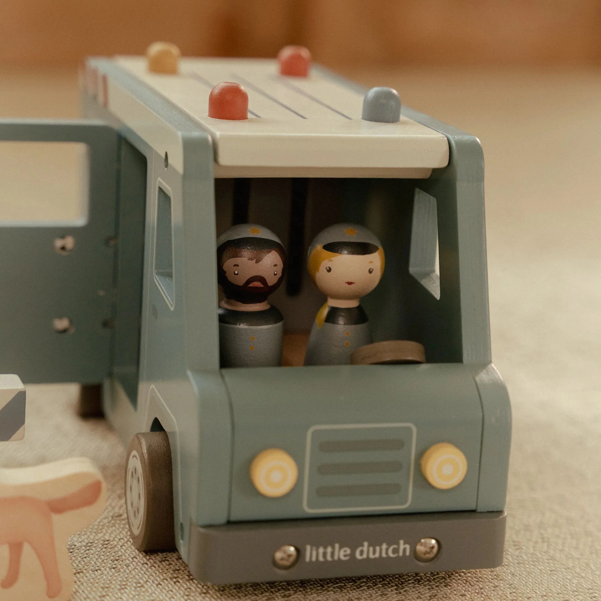 Wooden Police Van - Image 8