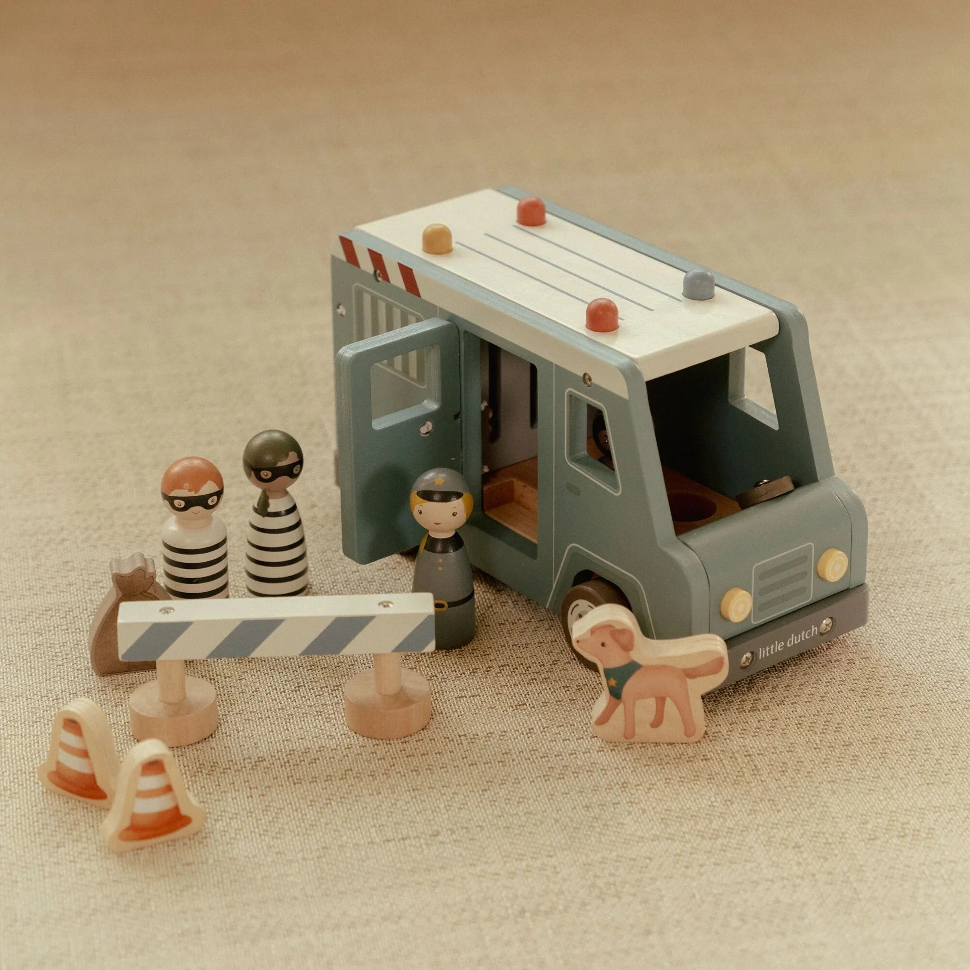 Wooden Police Van - Image 9