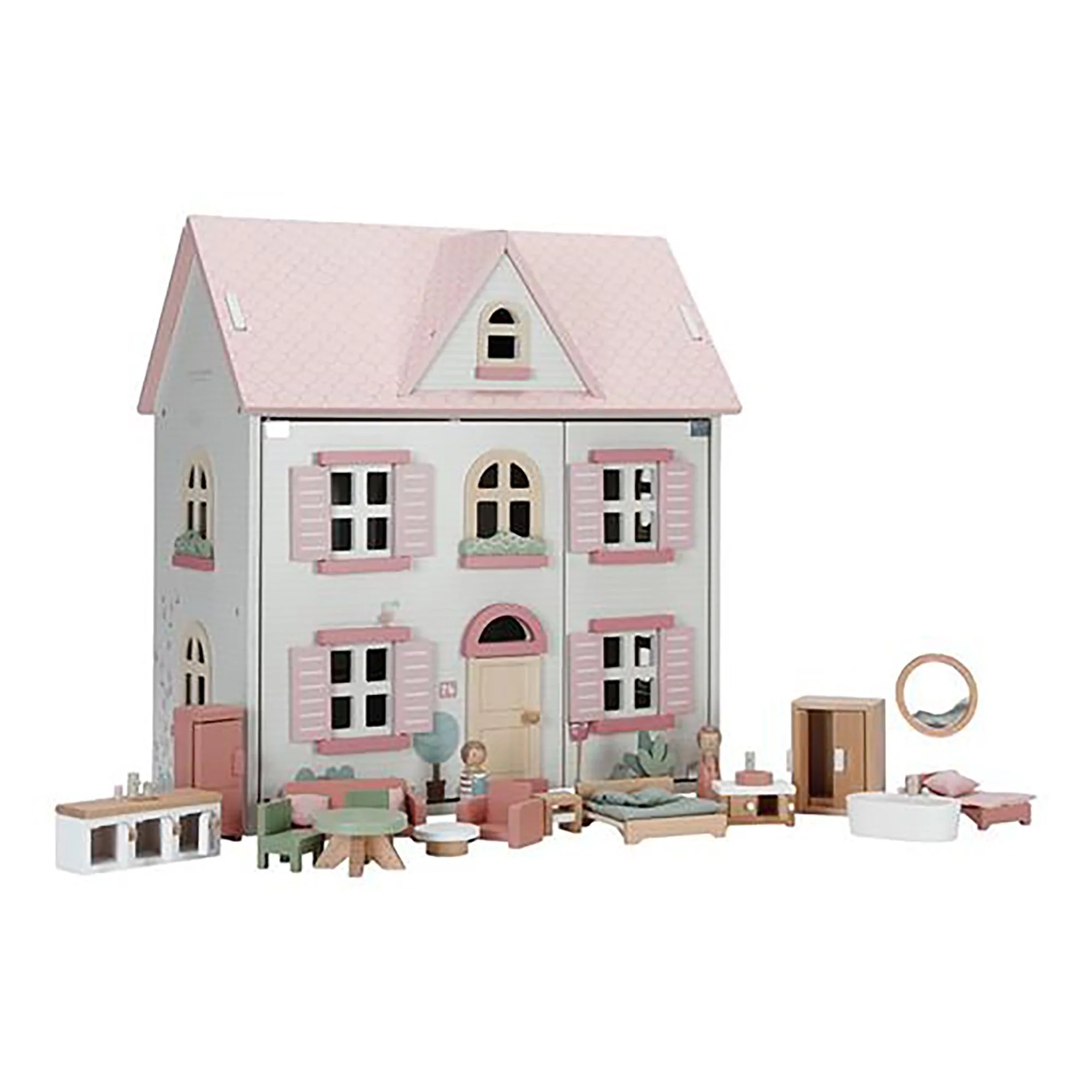 Wooden Doll House - Medium - Image 4