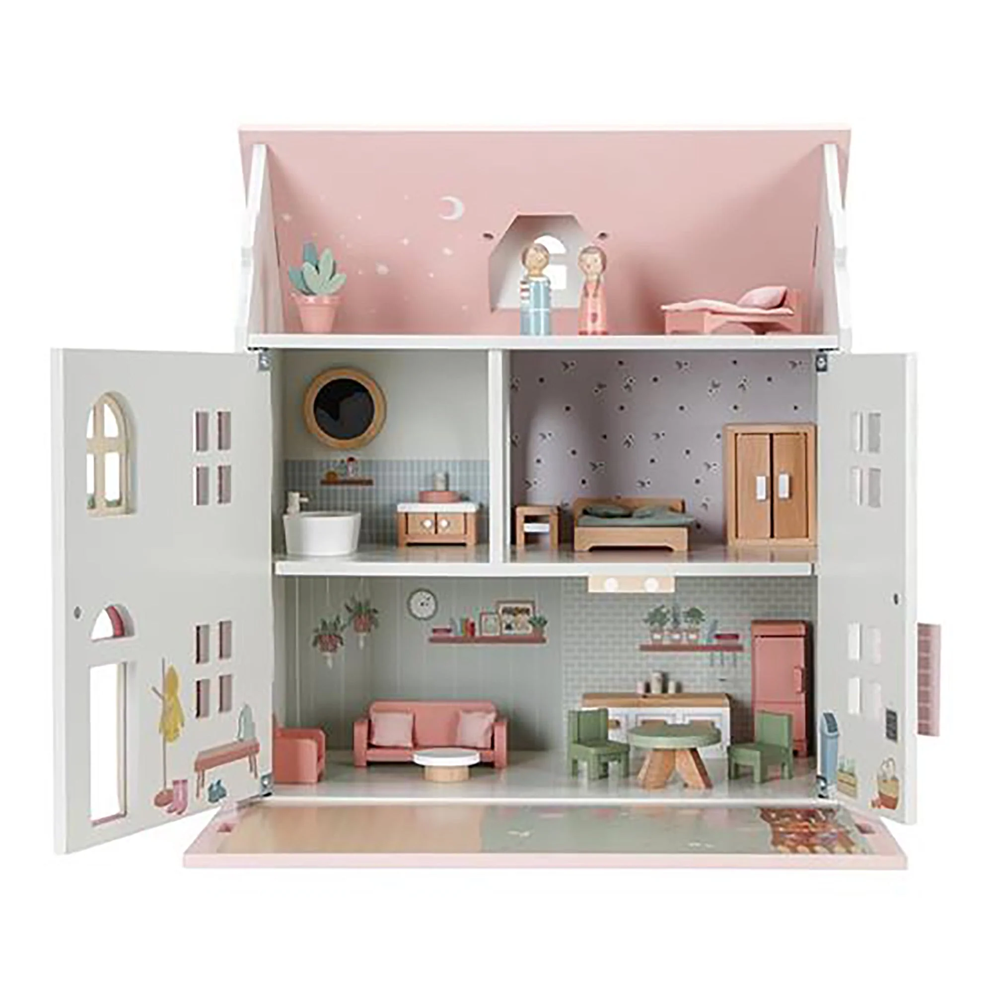 Wooden Doll House - Medium - Image 5