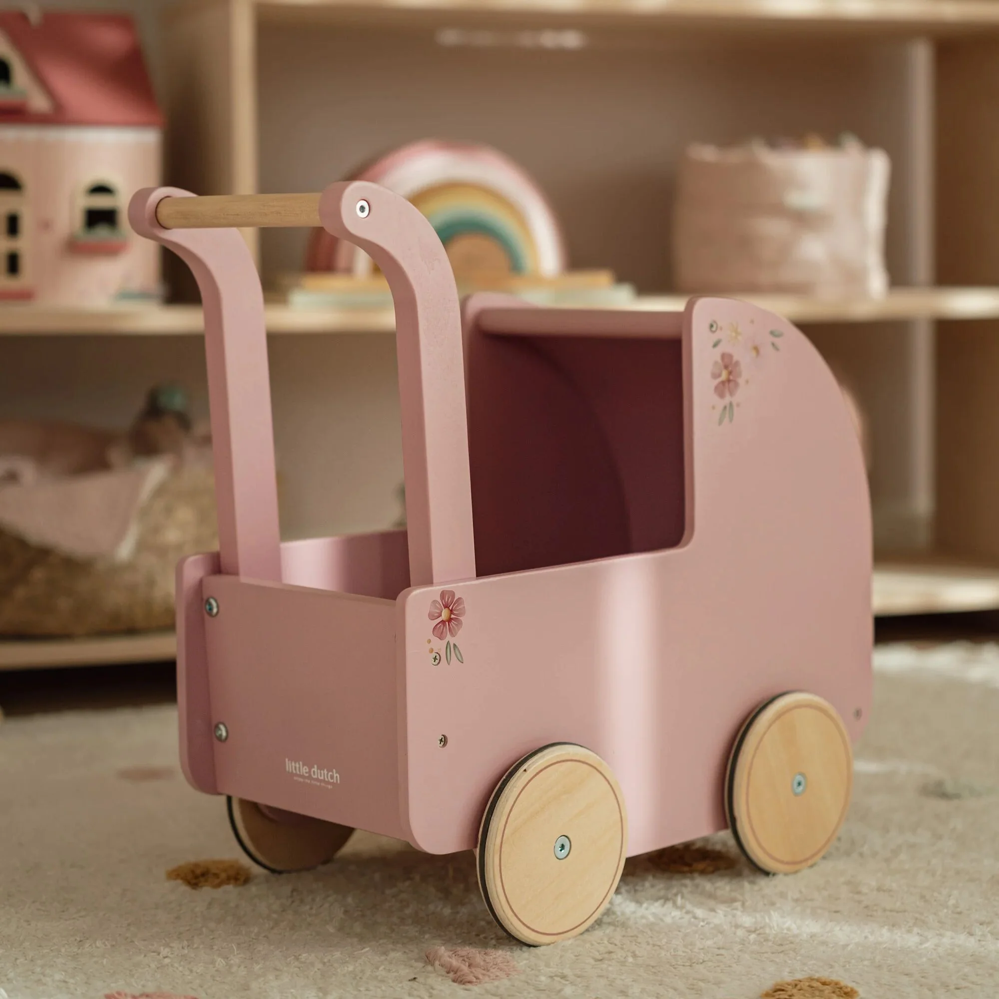 Wooden Doll Pram - Image 10