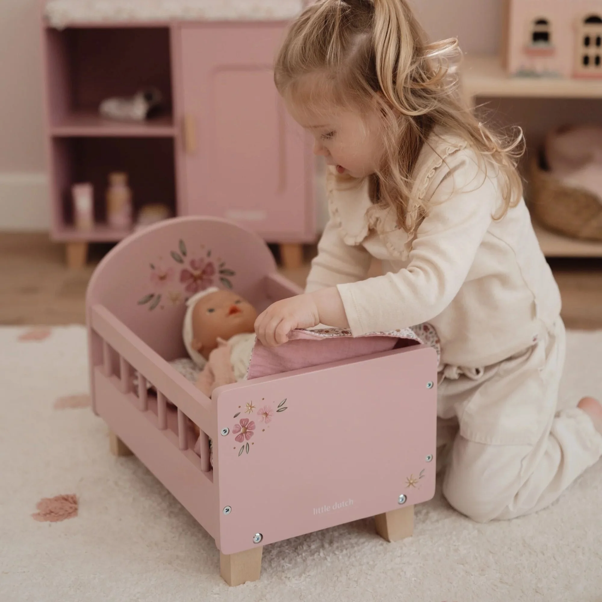 Wooden Doll Bed - Image 10