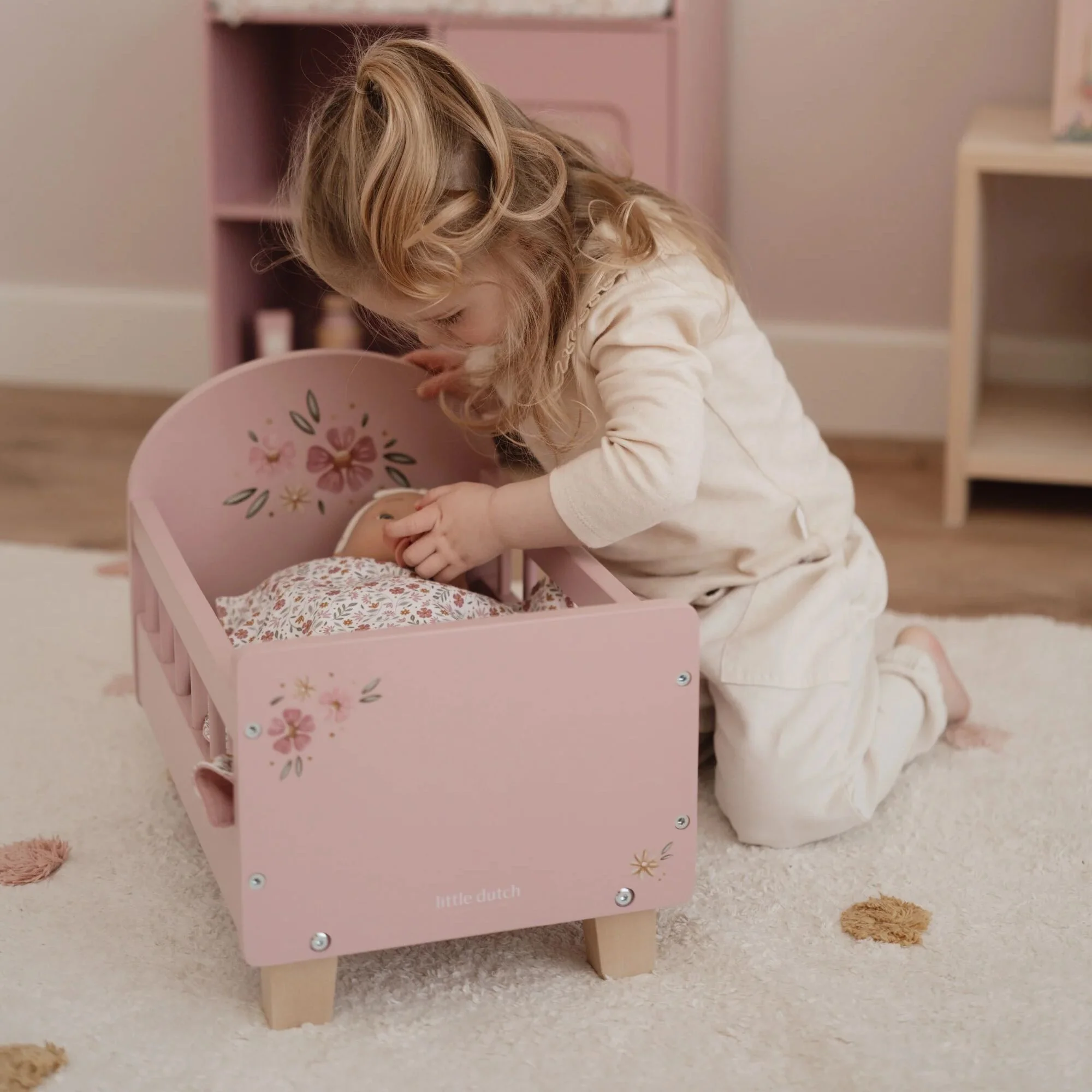 Wooden Doll Bed - Image 4
