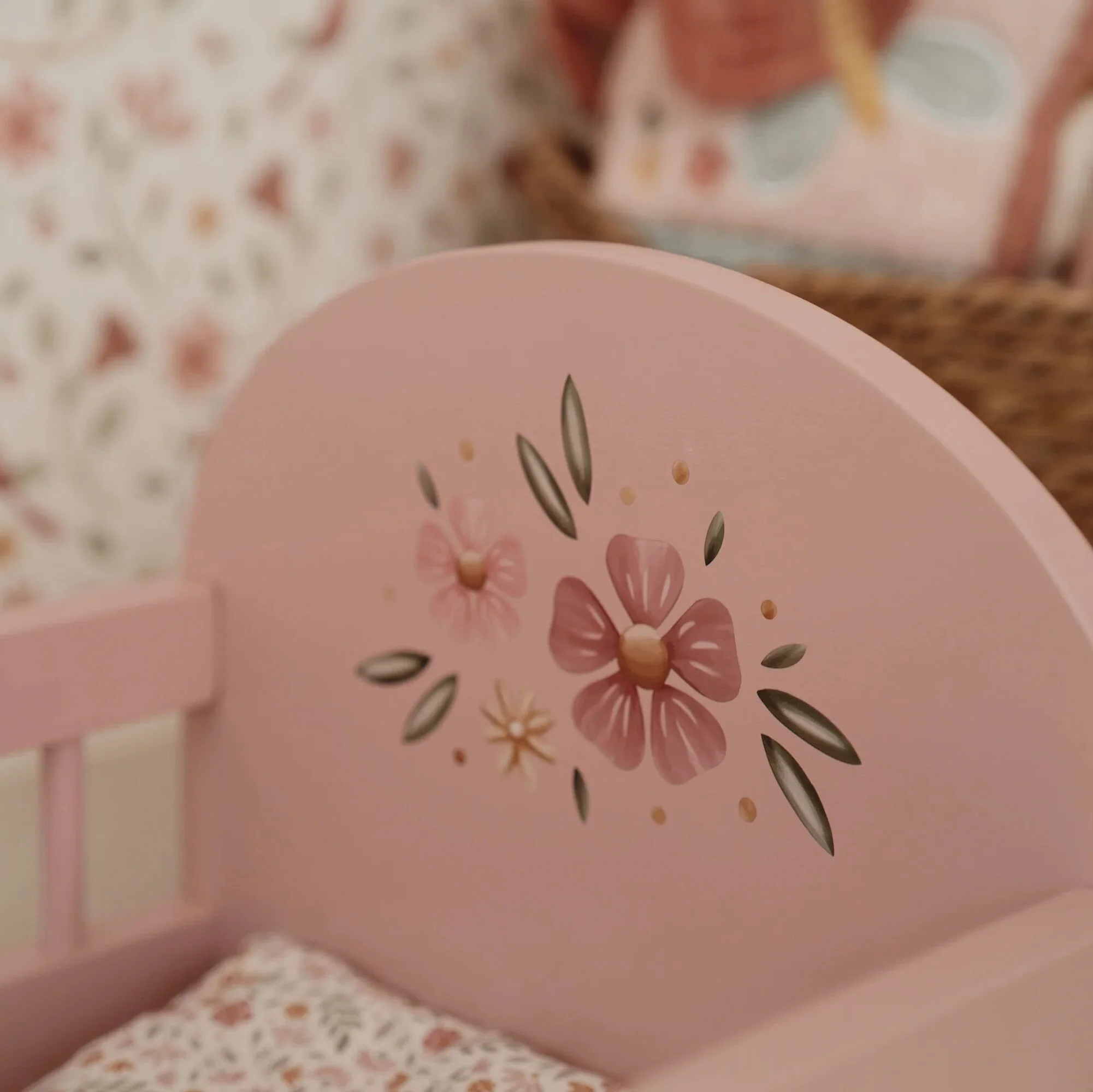 Wooden Doll Bed - Image 6