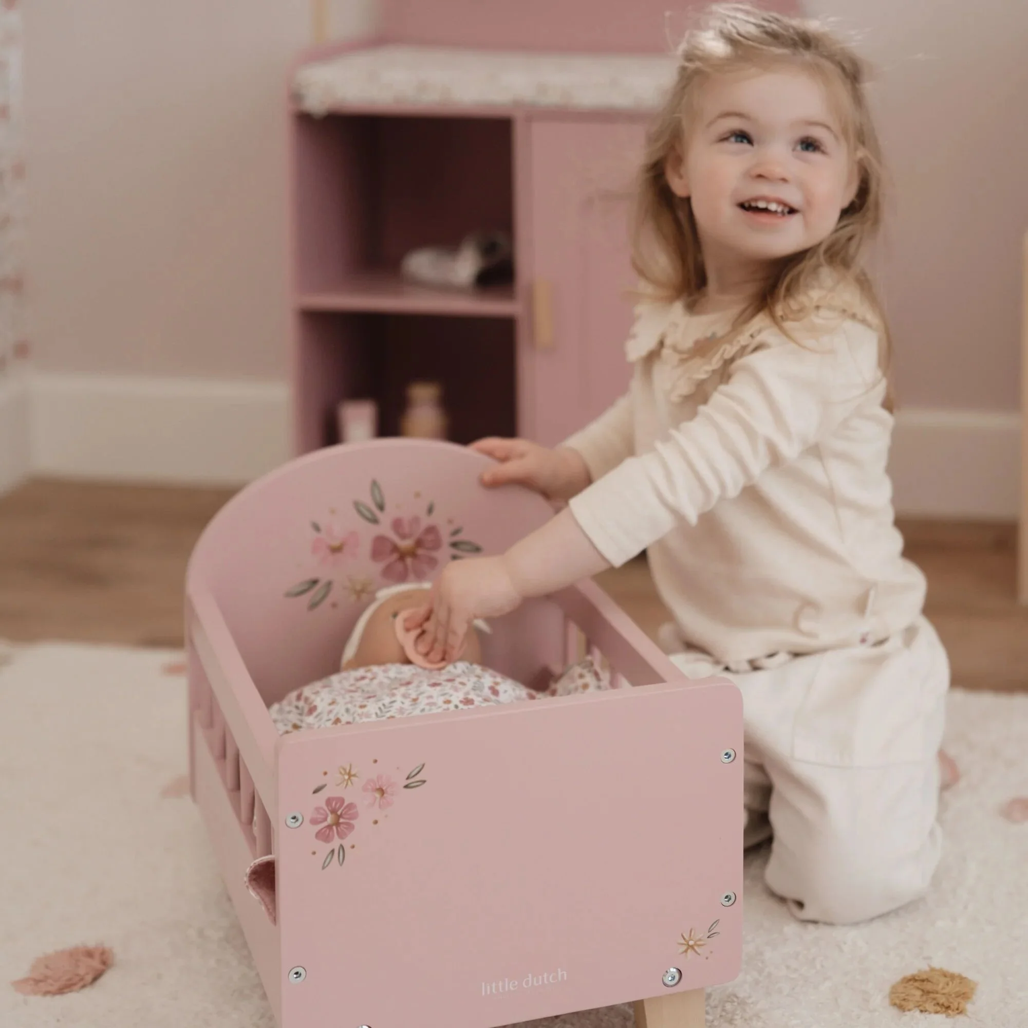 Wooden Doll Bed - Image 8